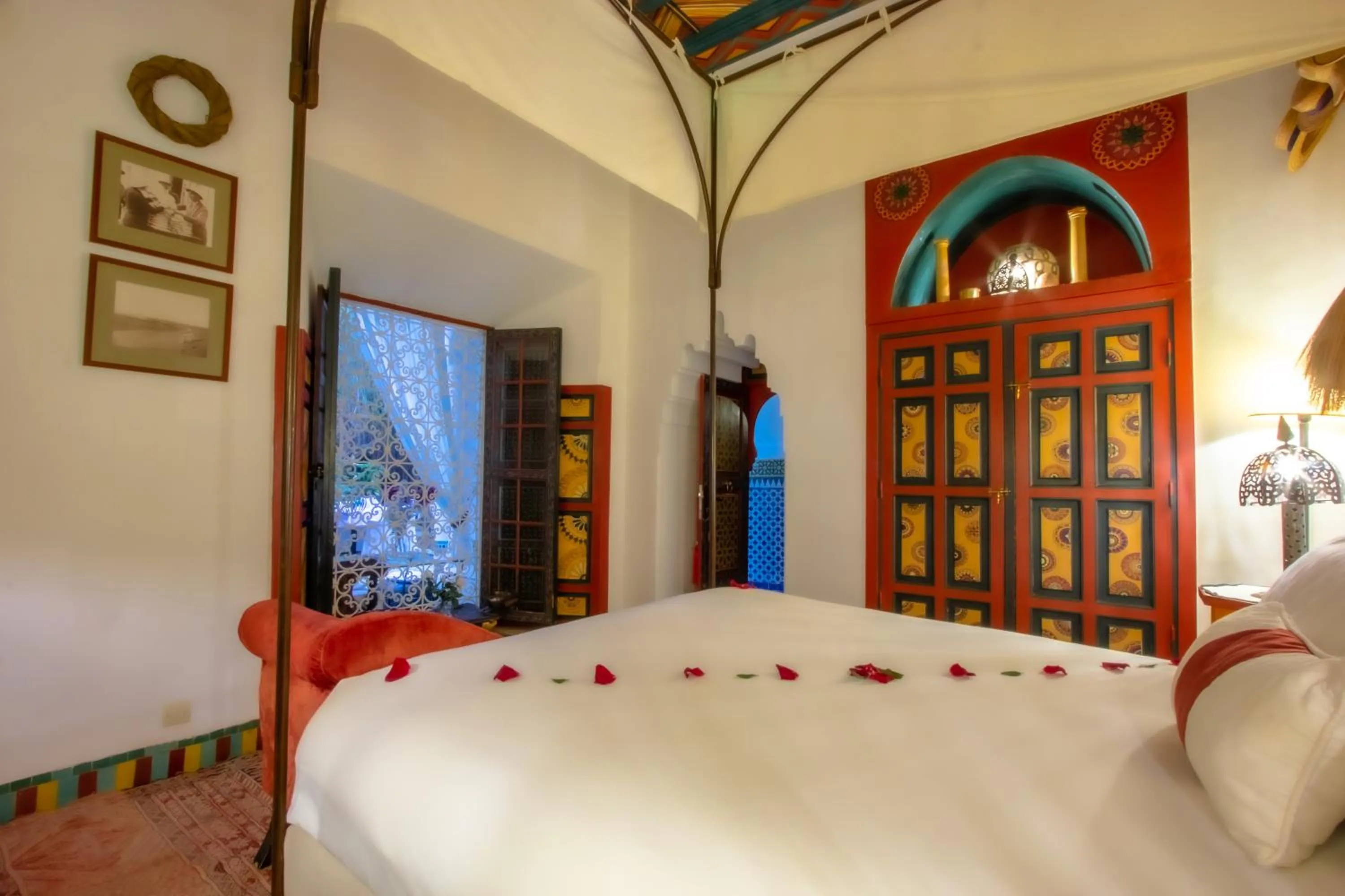 Bedroom, Bed in Riad Kaiss By Anika