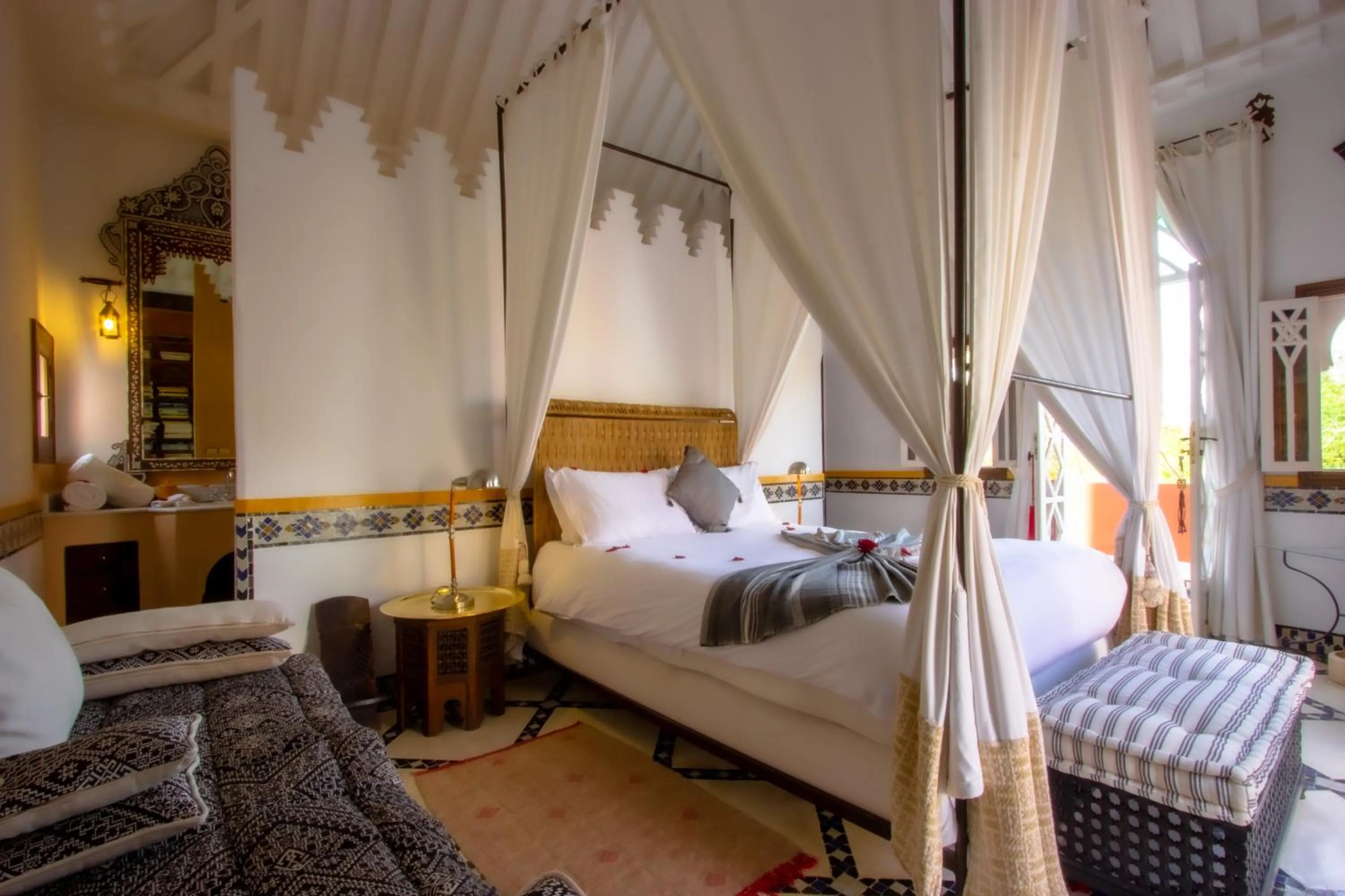 Bedroom, Bed in Riad Kaiss By Anika