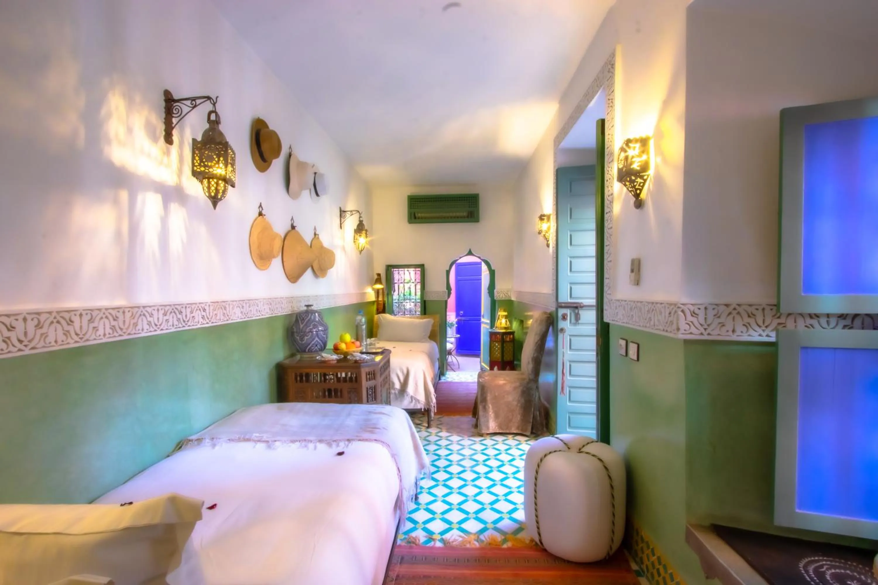 Bedroom, Bed in Riad Kaiss By Anika
