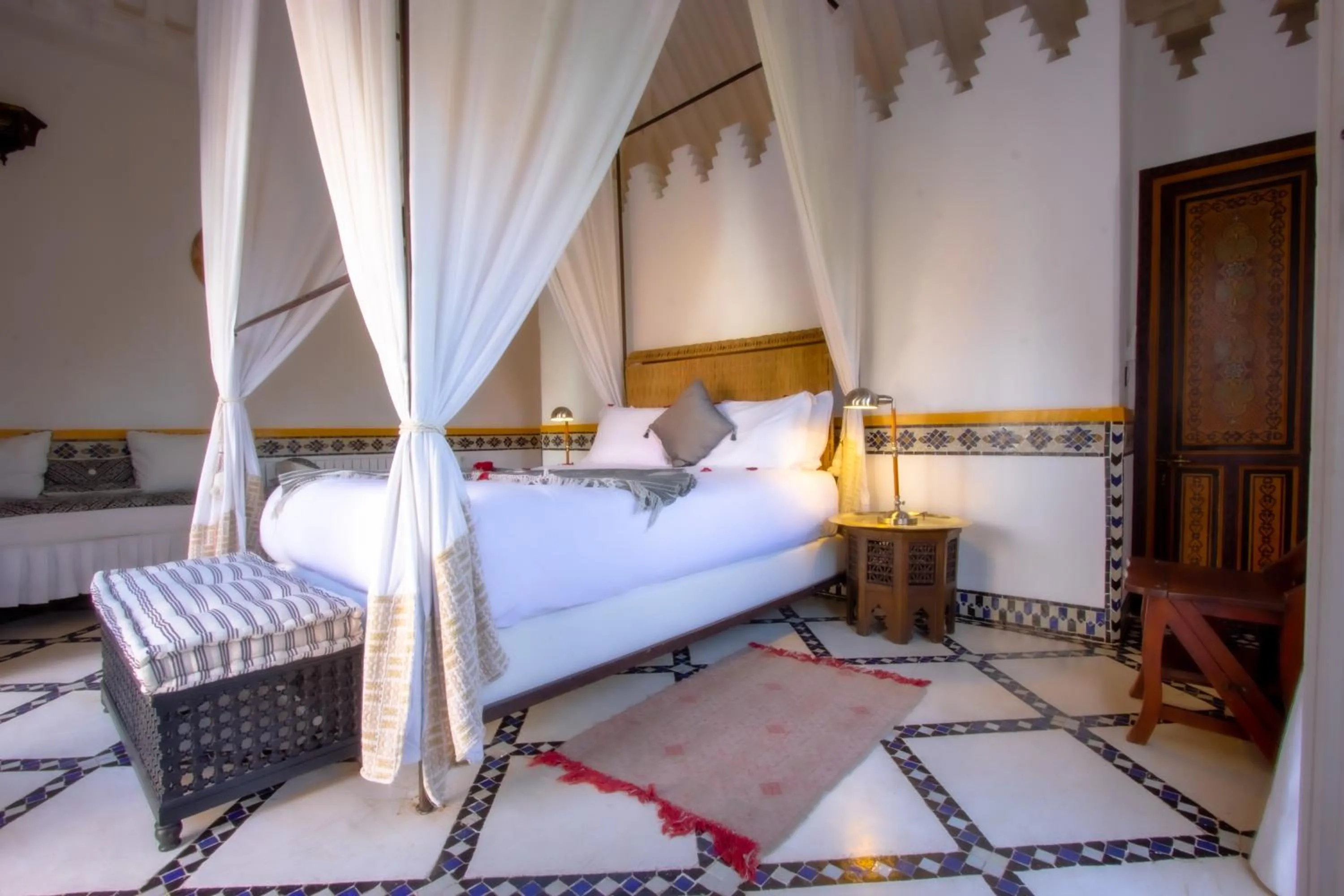 Bedroom, Bed in Riad Kaiss By Anika