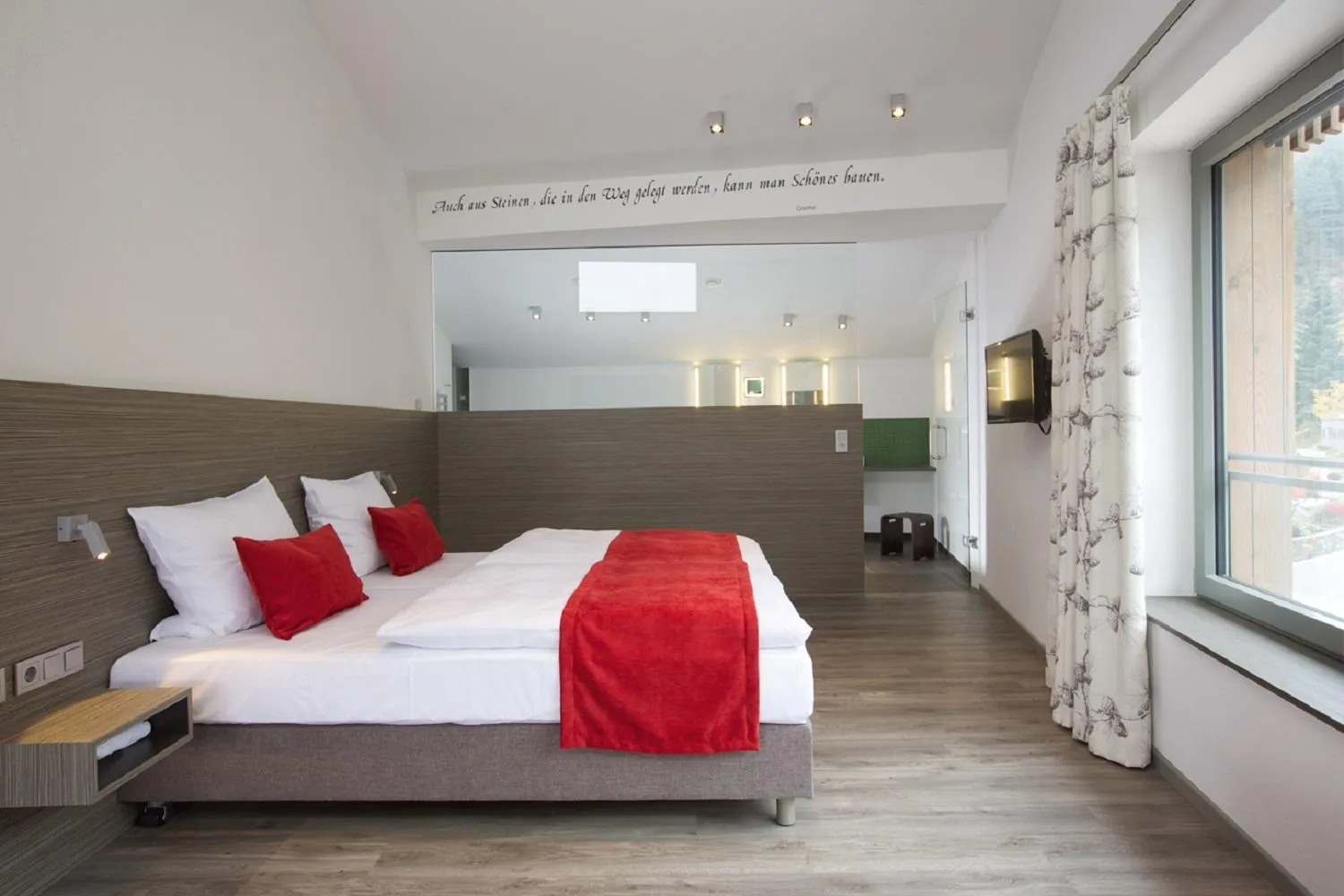 Bed in Hotel Traube Tonbach