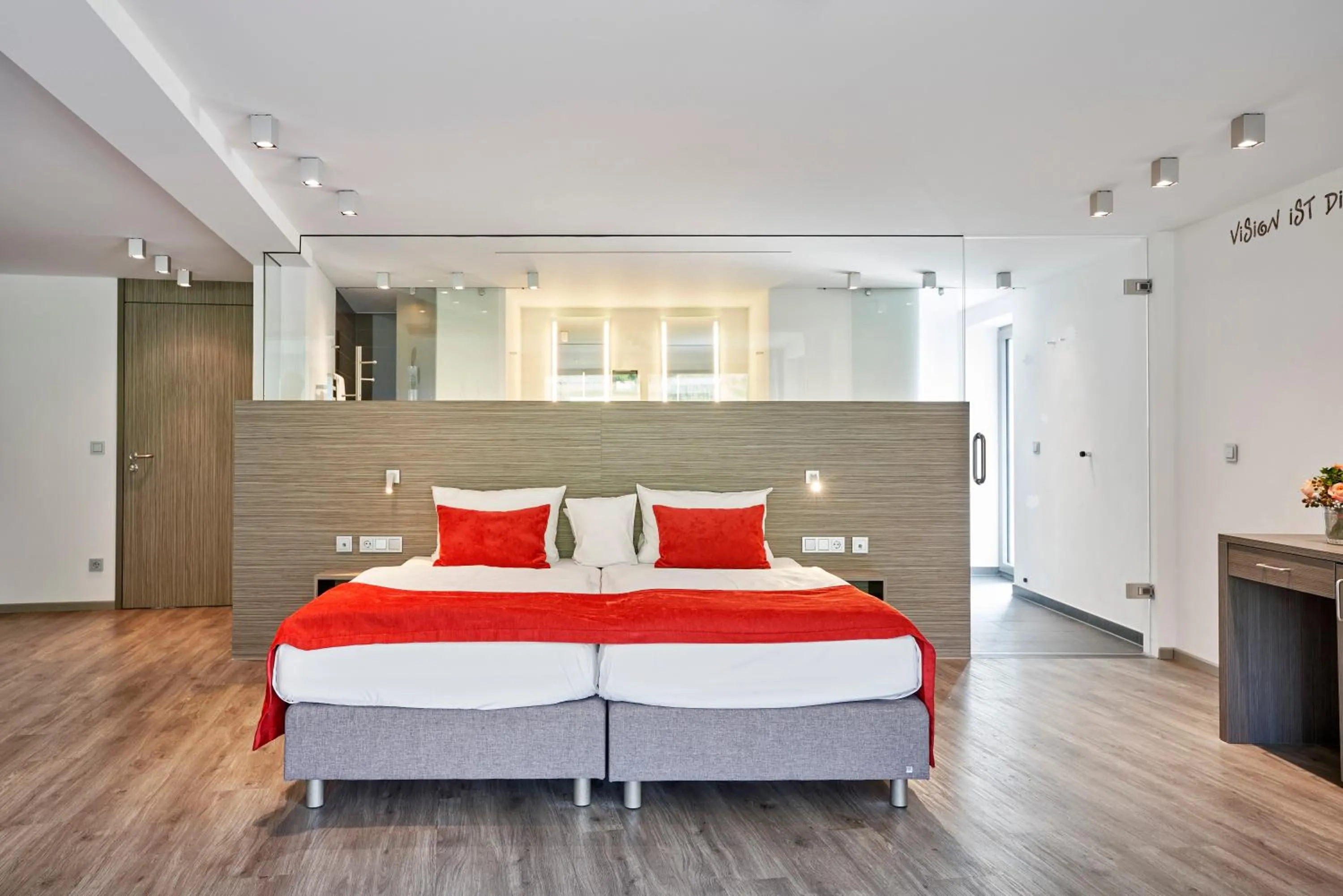 Bedroom, Bed in Hotel Traube Tonbach