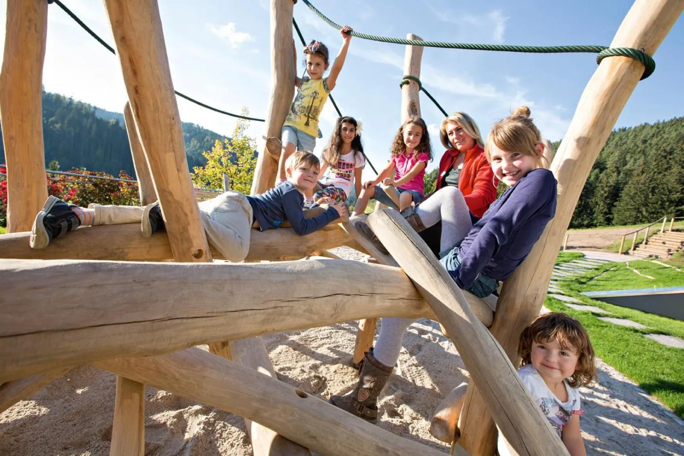 children in Hotel Traube Tonbach