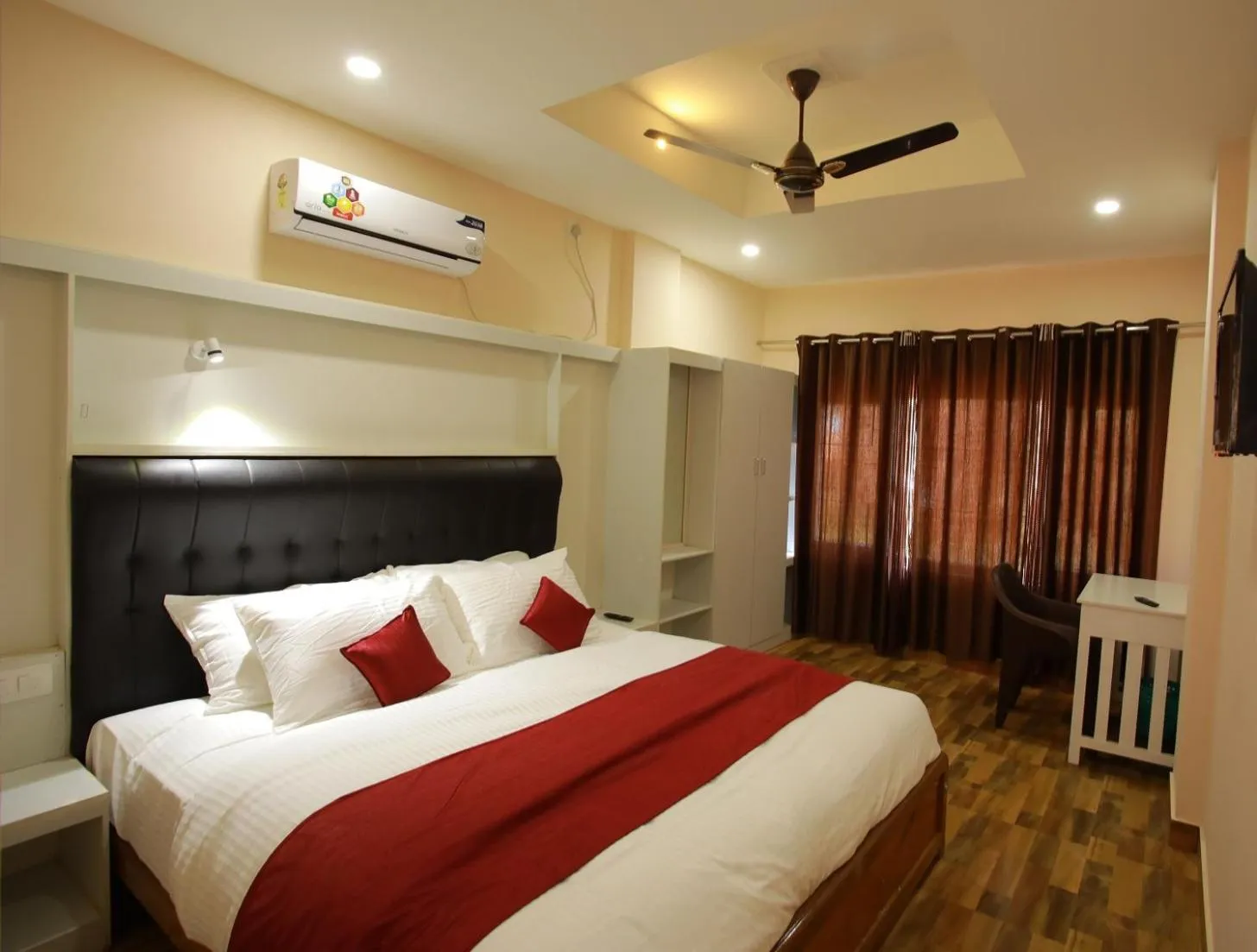 Photo of the whole room, Bed in Hotel Wayanad Square