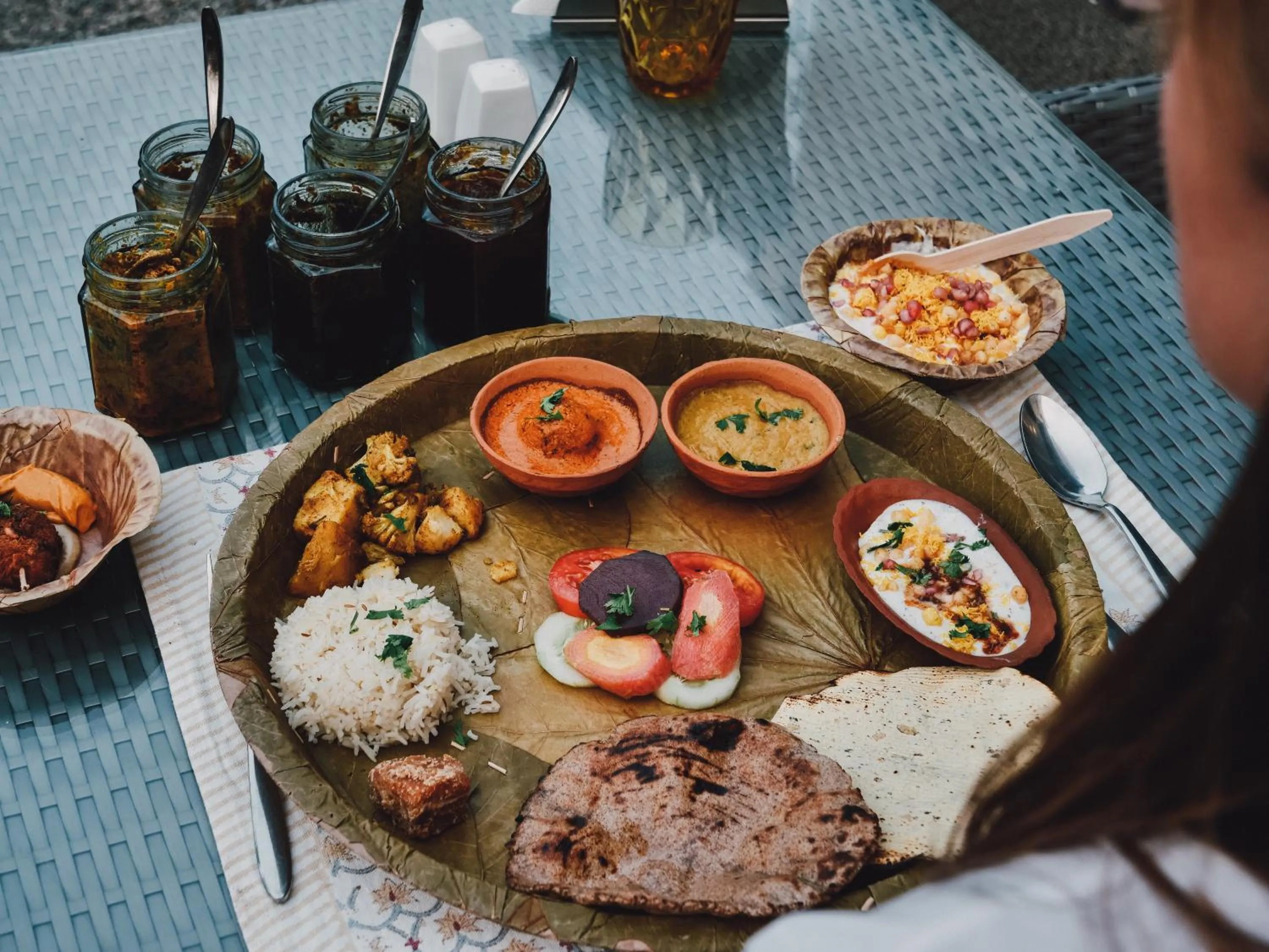 Food in Ekaa Villa near Taj Mahal