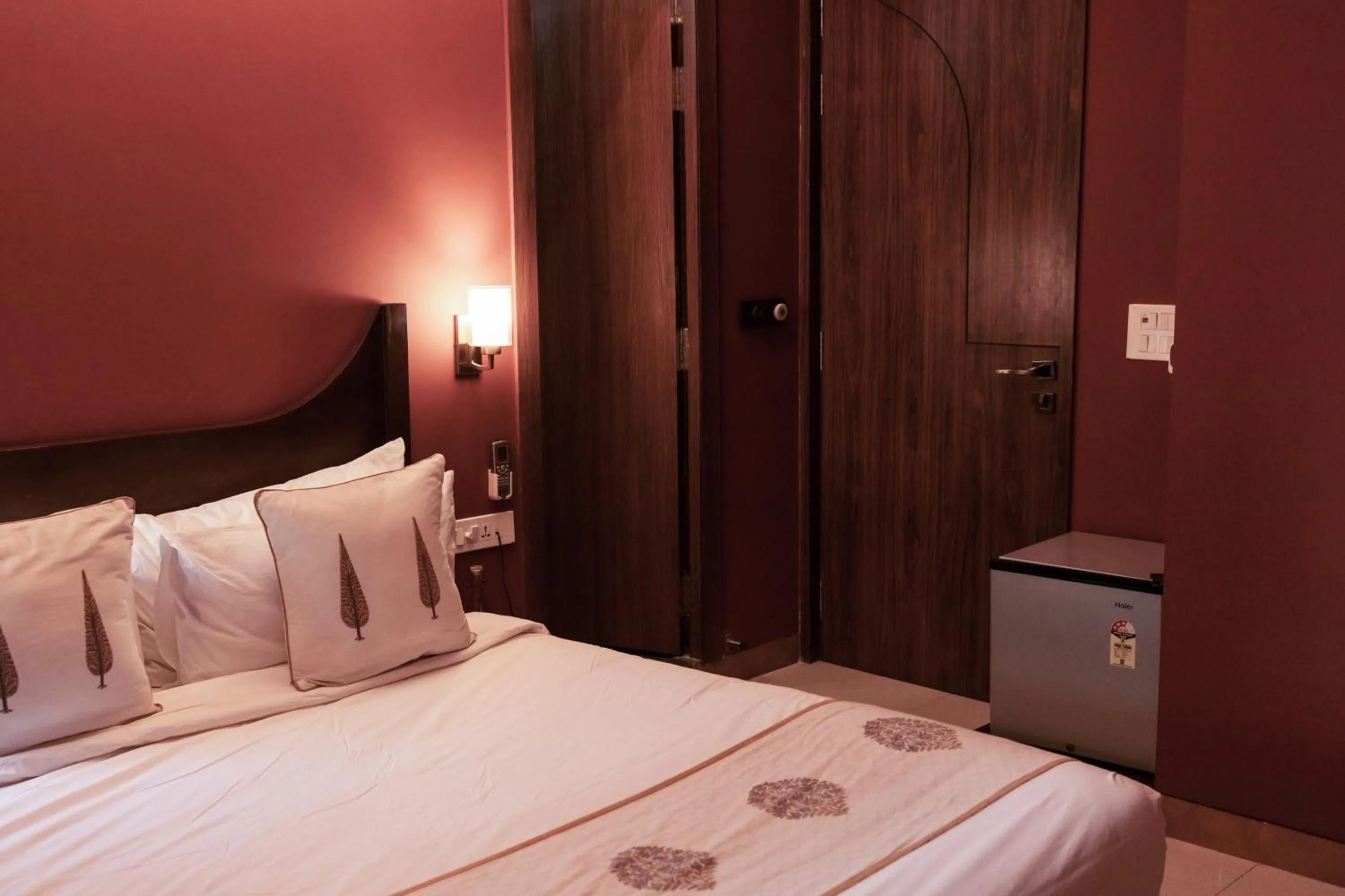 Bed in Ekaa Villa near Taj Mahal