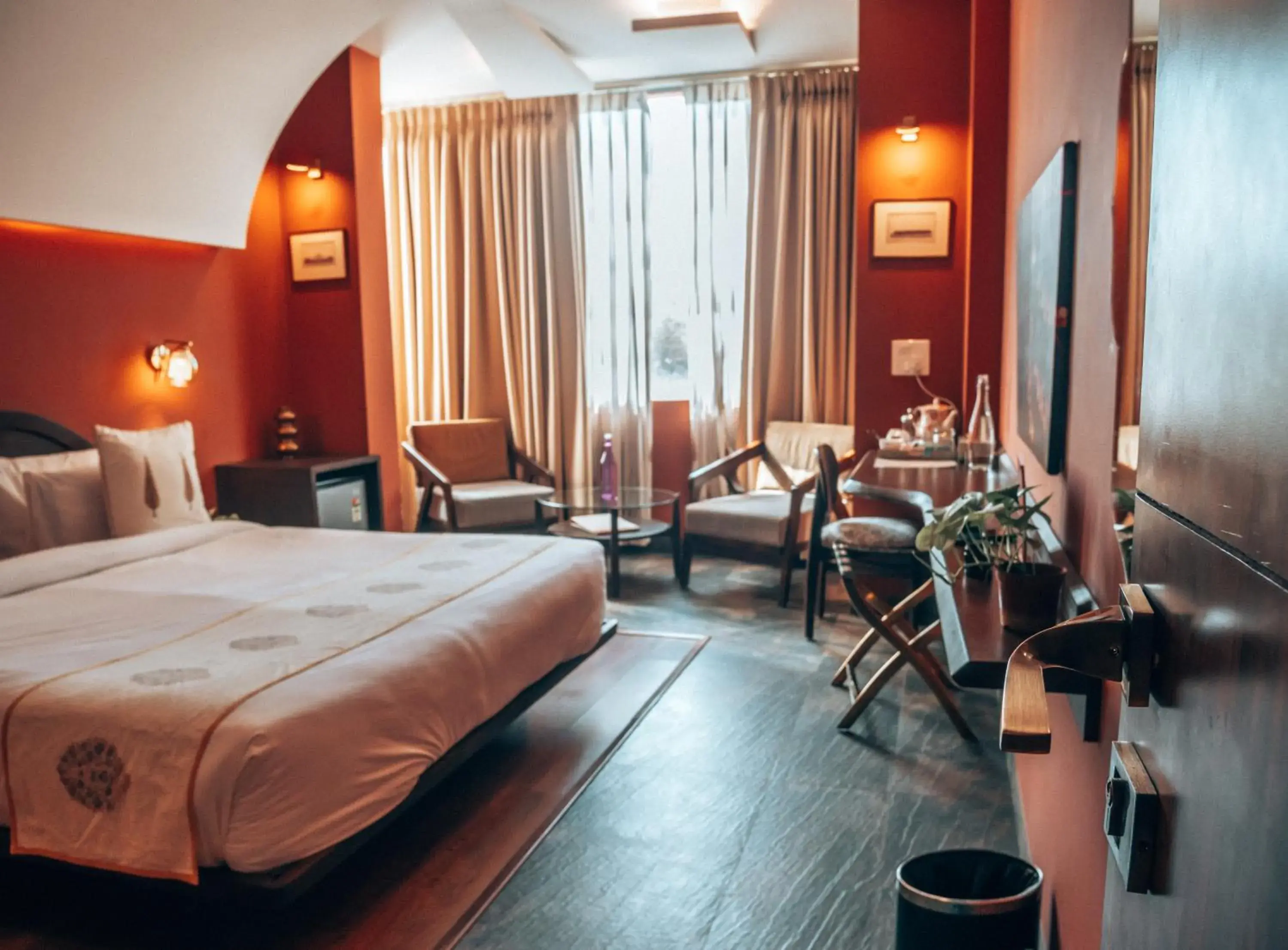 King Room in Ekaa Villa near Taj Mahal King Room in Ekaa Villa near Taj Mahal