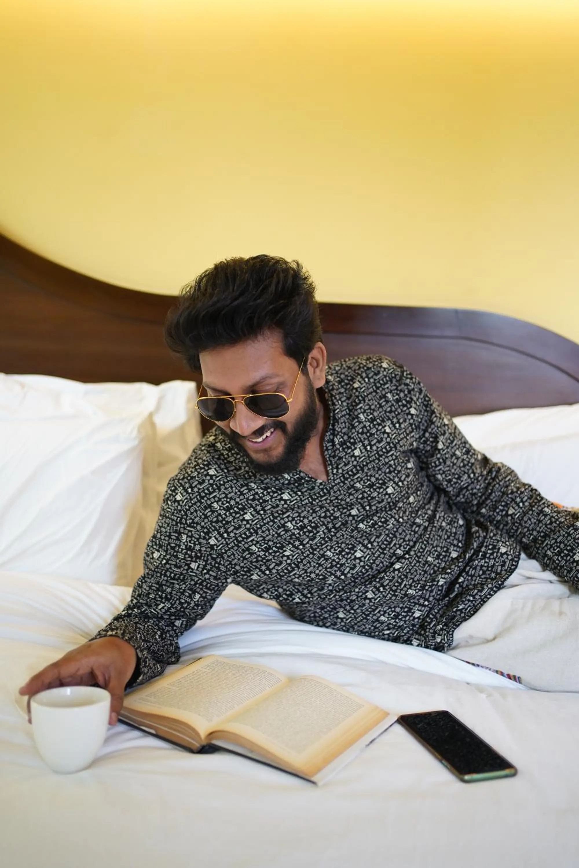 Bed in Ekaa Villa near Taj Mahal