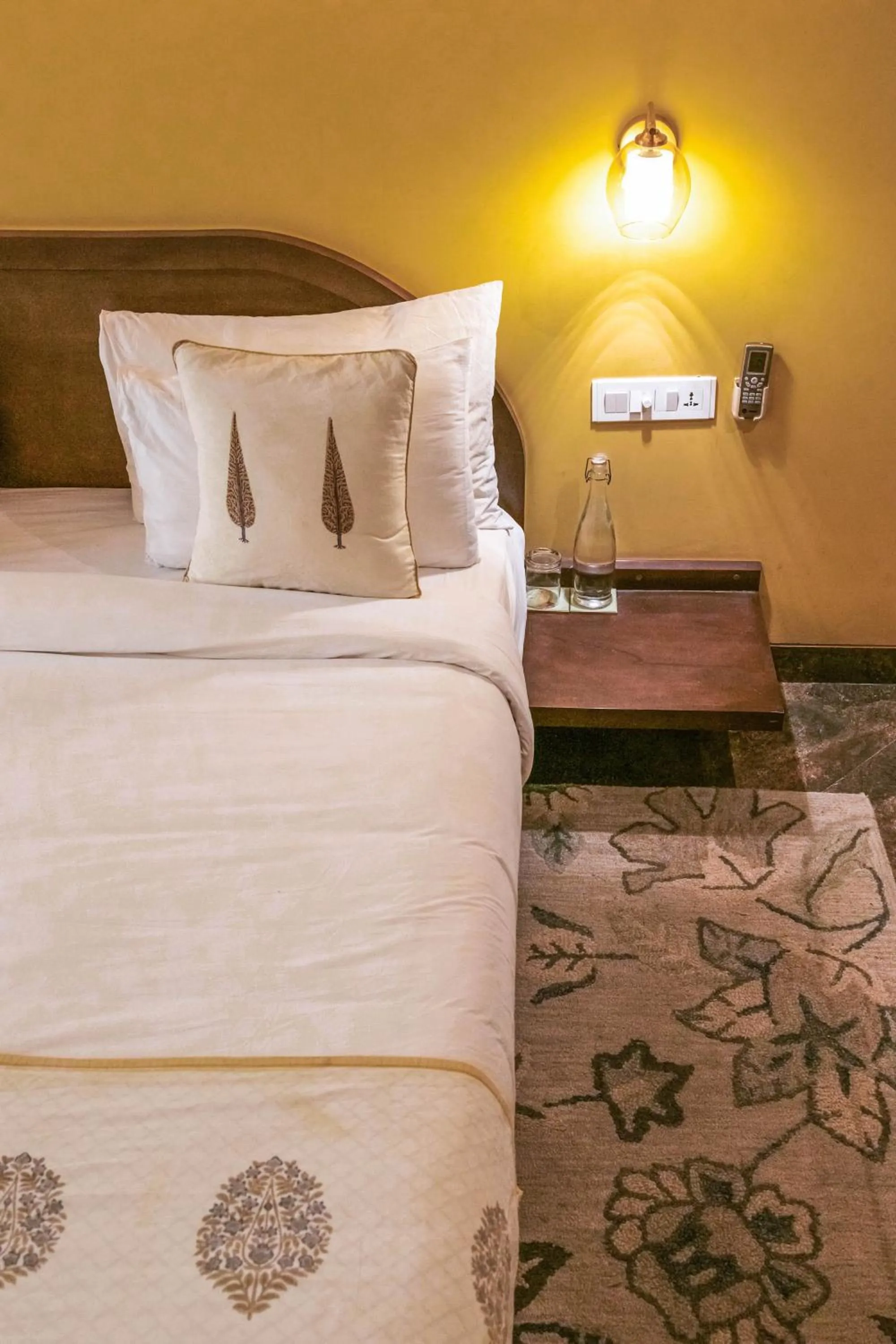 Bed in Ekaa Villa near Taj Mahal