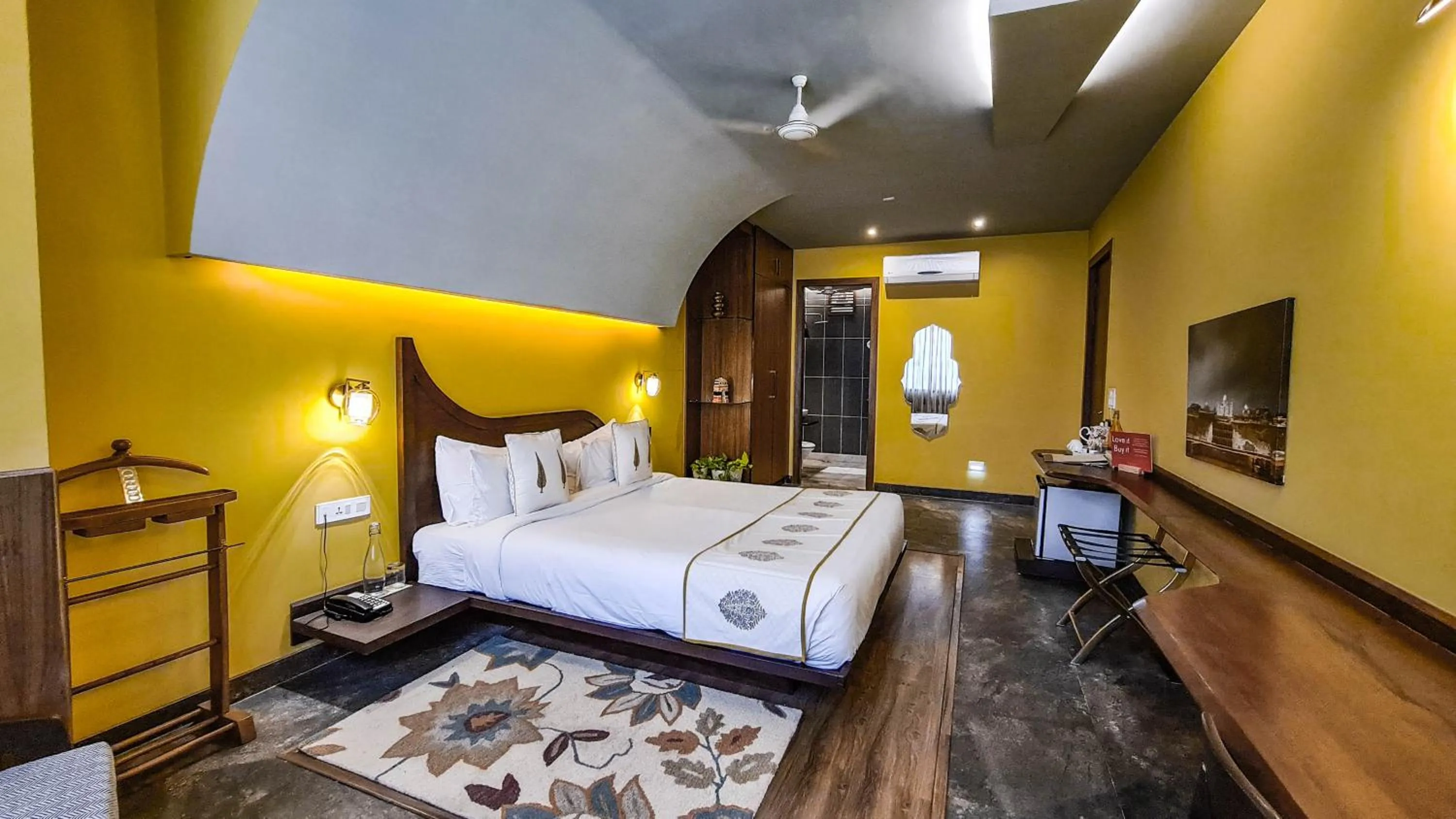 Bed in Ekaa Villa near Taj Mahal