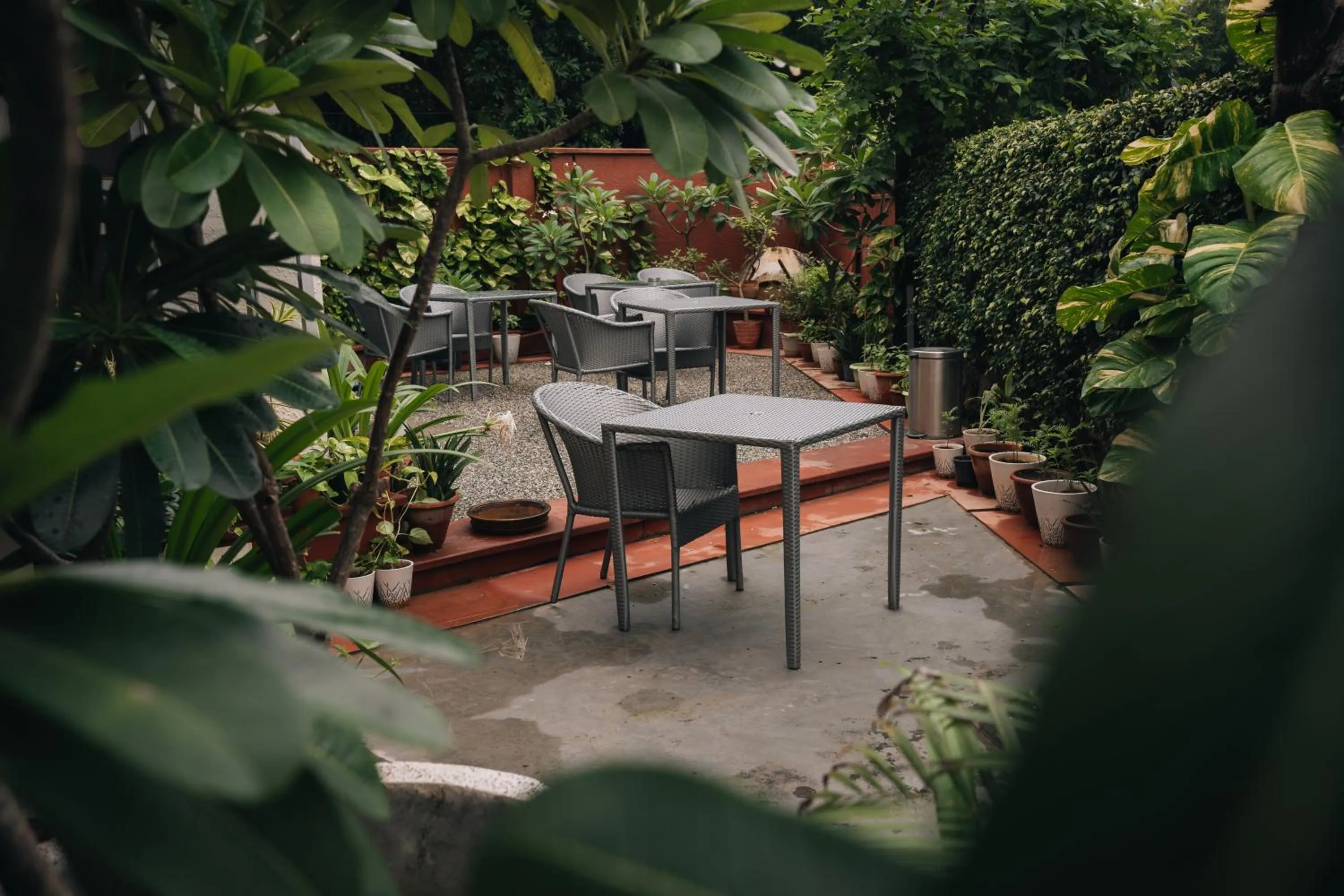 Patio in Ekaa Villa near Taj Mahal