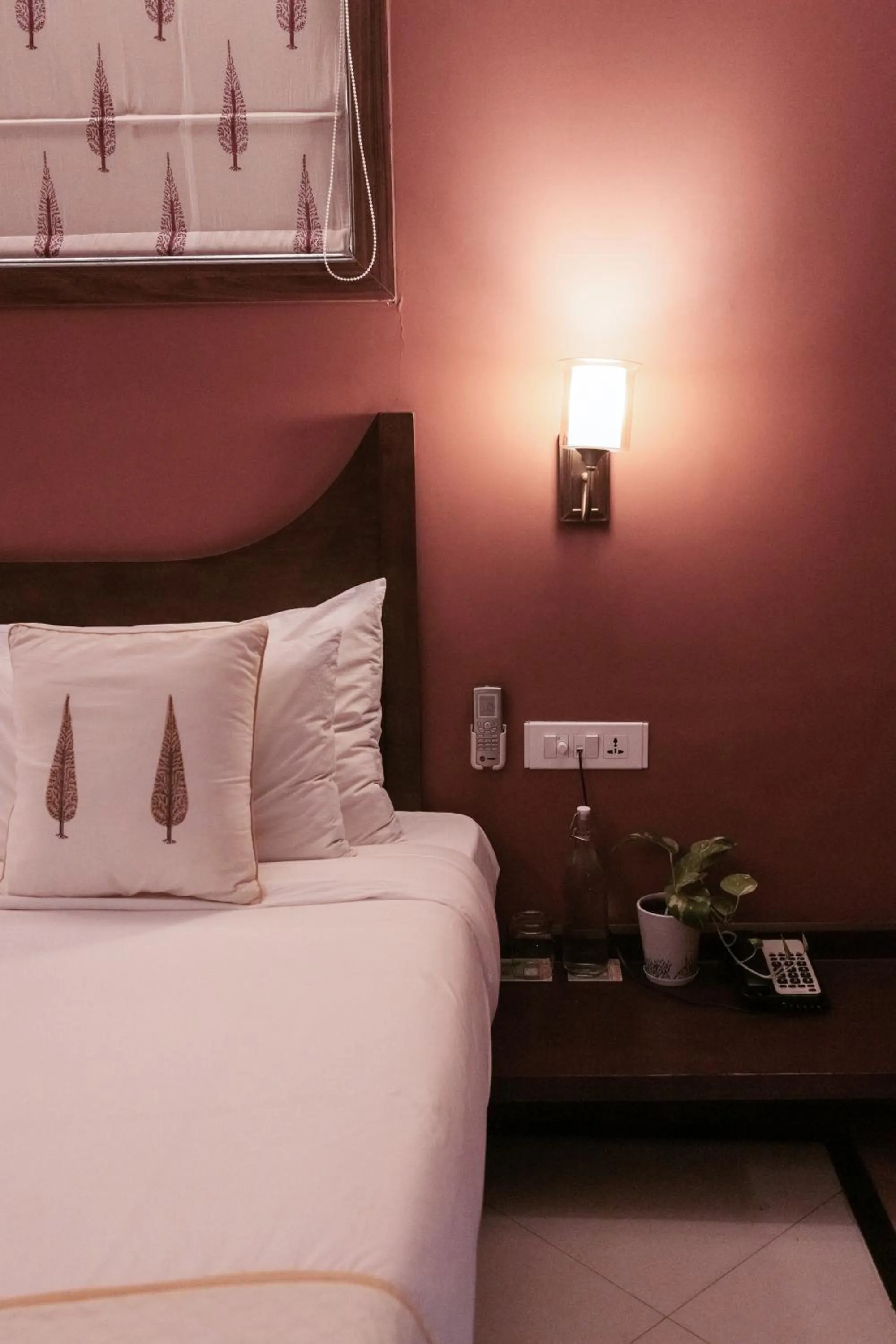 Bed in Ekaa Villa near Taj Mahal