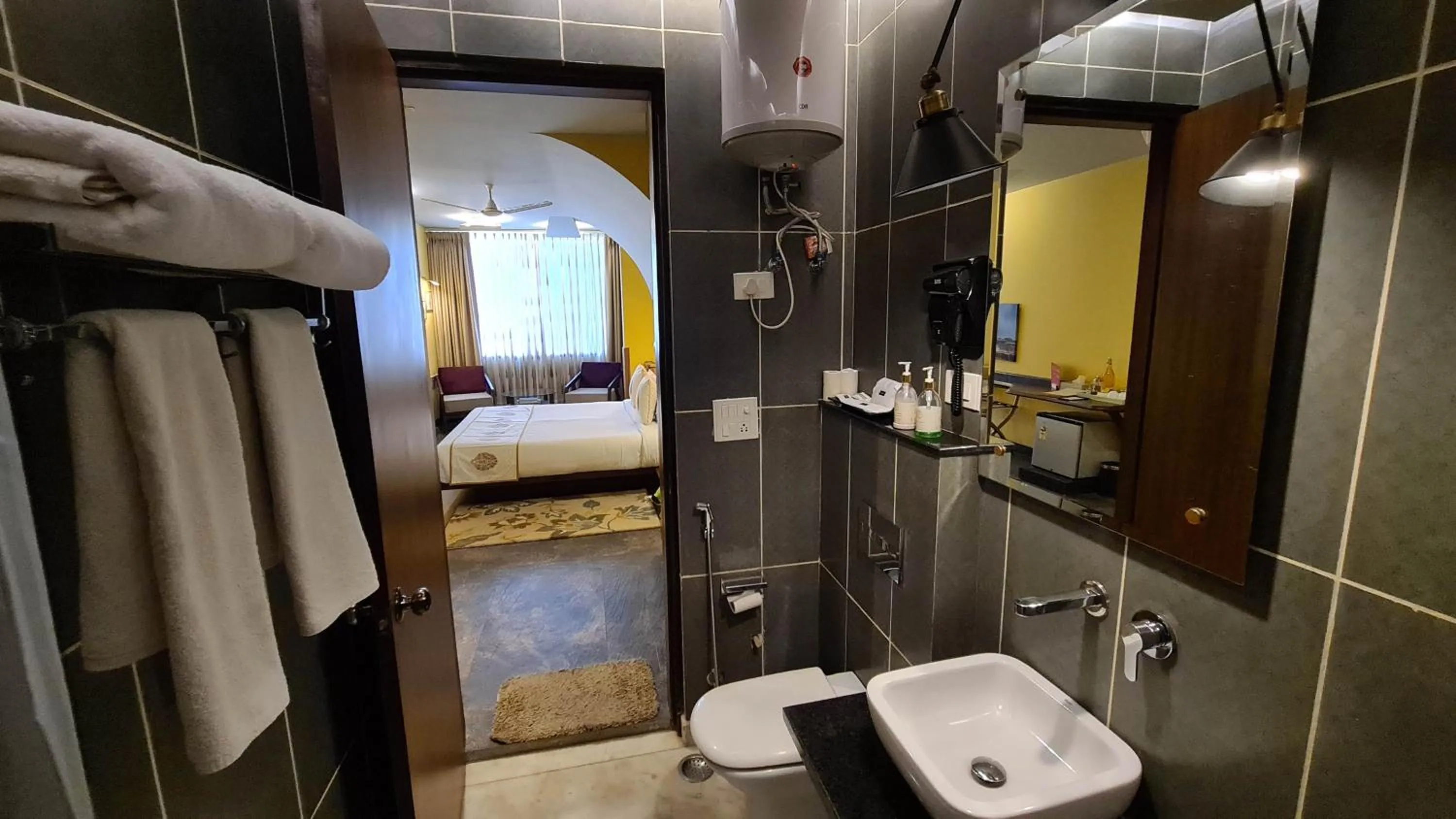 Bathroom in Ekaa Villa near Taj Mahal