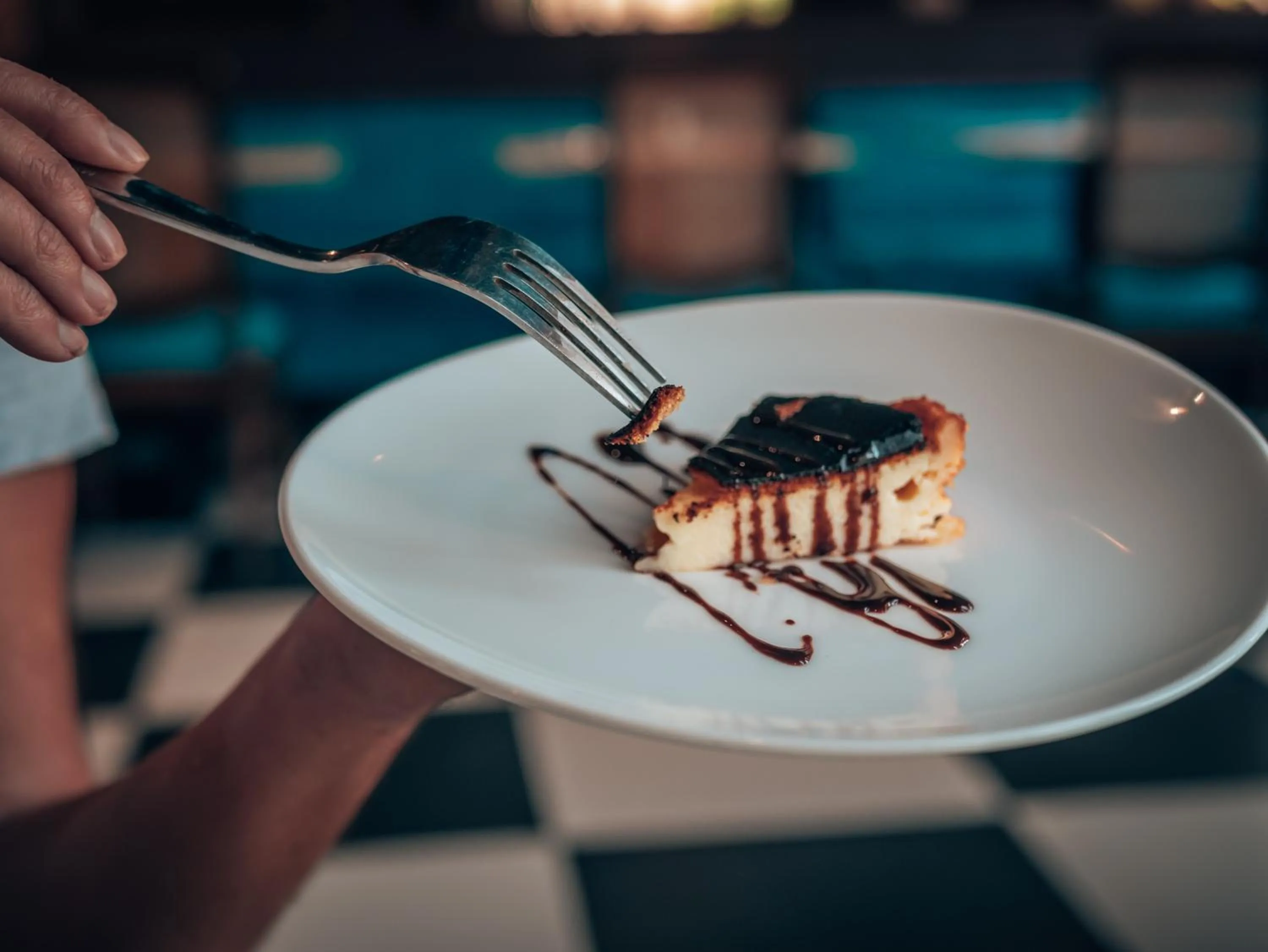 Food close-up in Ekaa Villa near Taj Mahal