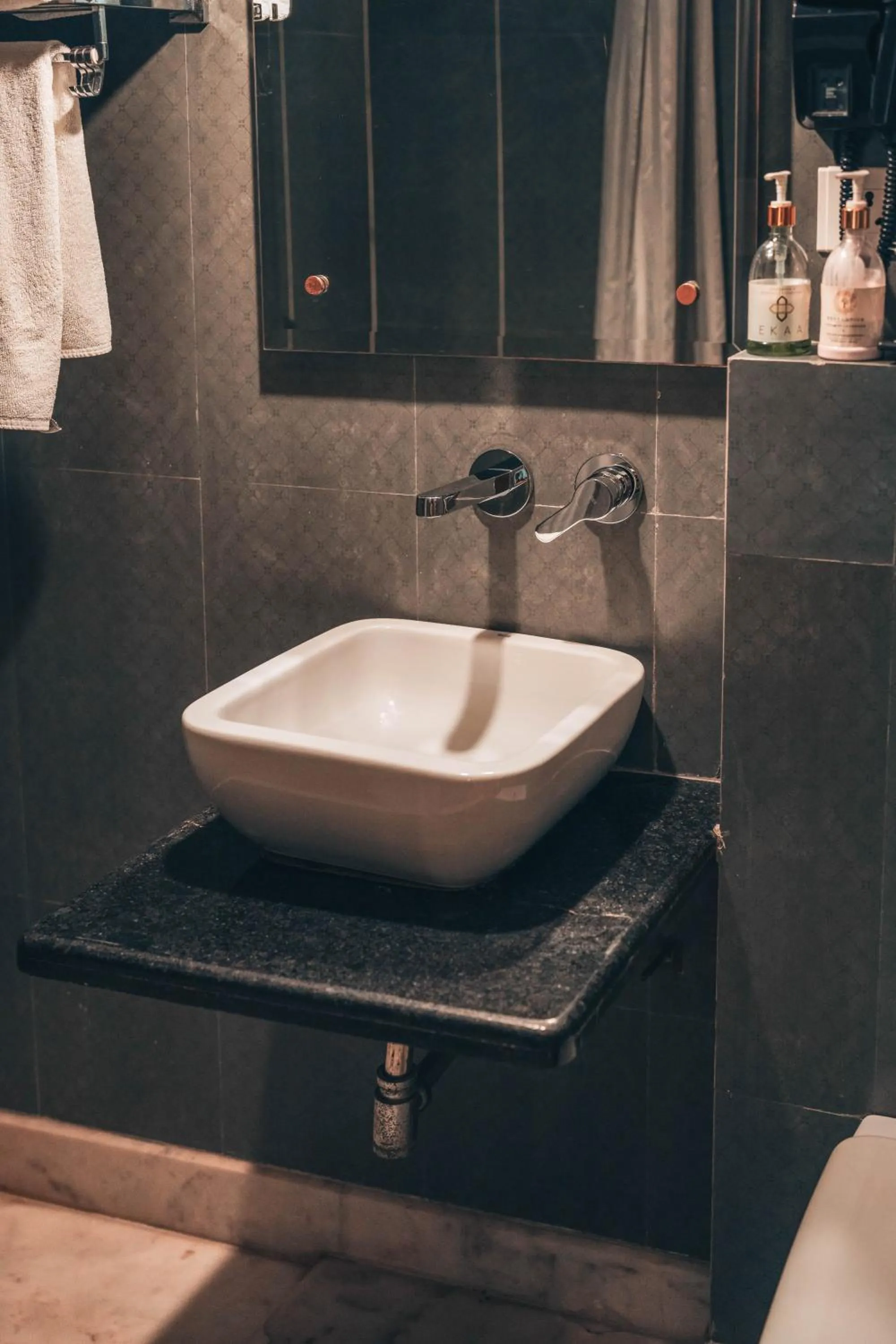 Bathroom in Ekaa Villa near Taj Mahal