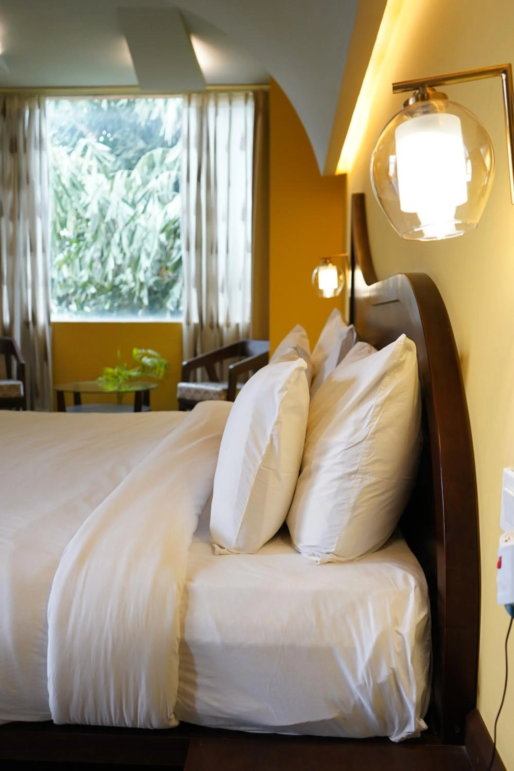 Bedroom, Bed in Ekaa Villa near Taj Mahal