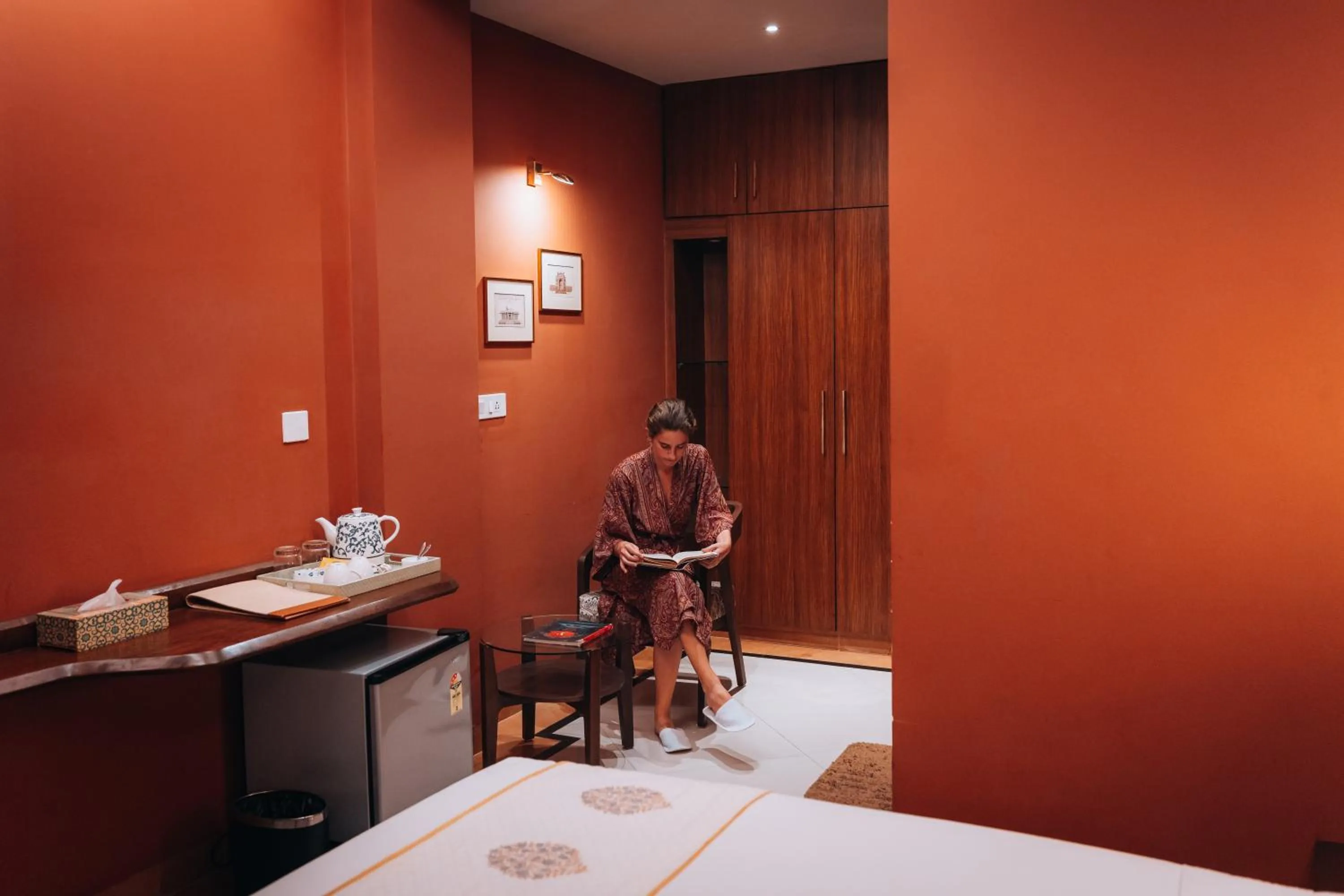 People in Ekaa Villa near Taj Mahal