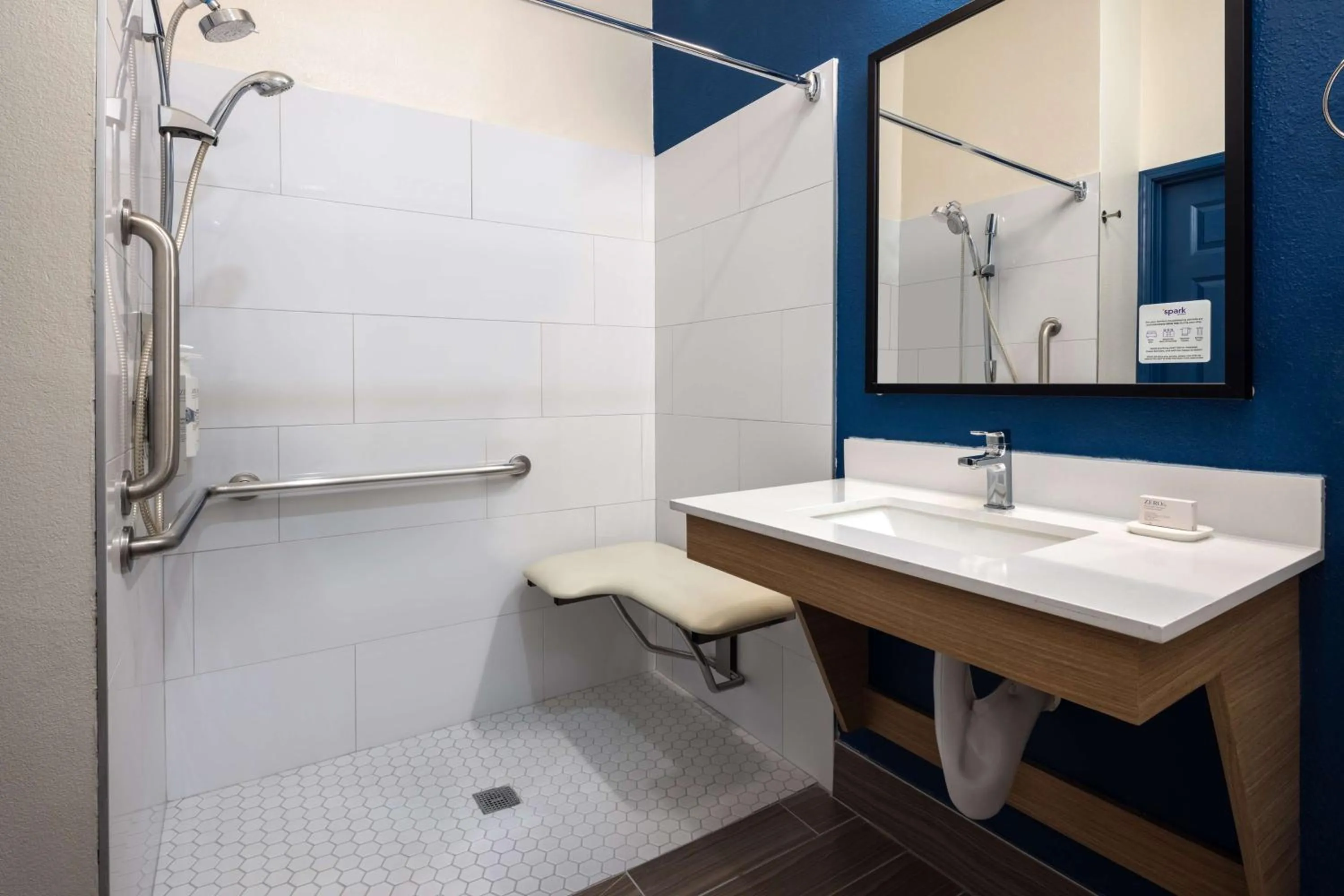 Bathroom in Spark by Hilton Houston West Clay Road