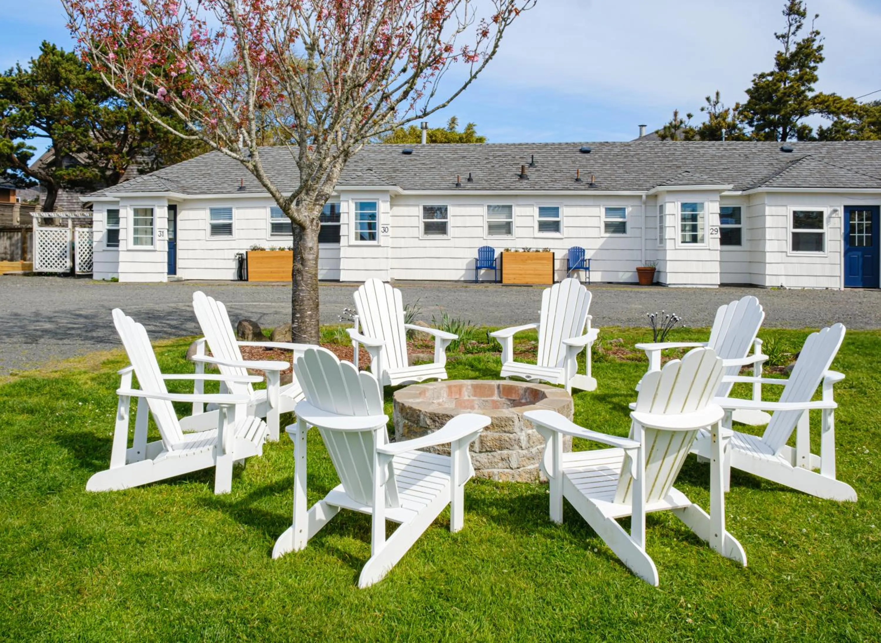 fireplace in Cannon Beach Hotel Collection