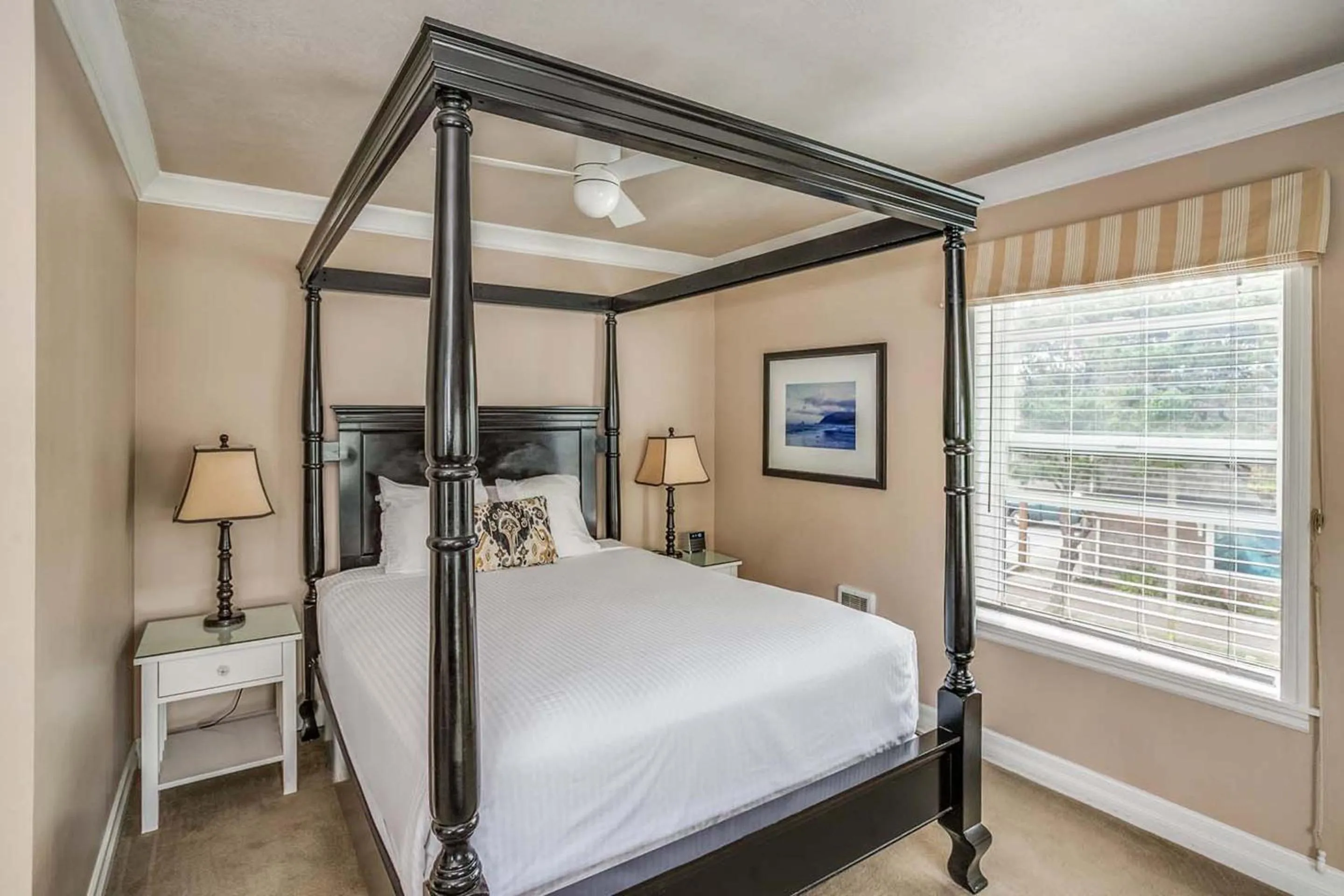 Bed in Cannon Beach Hotel Collection