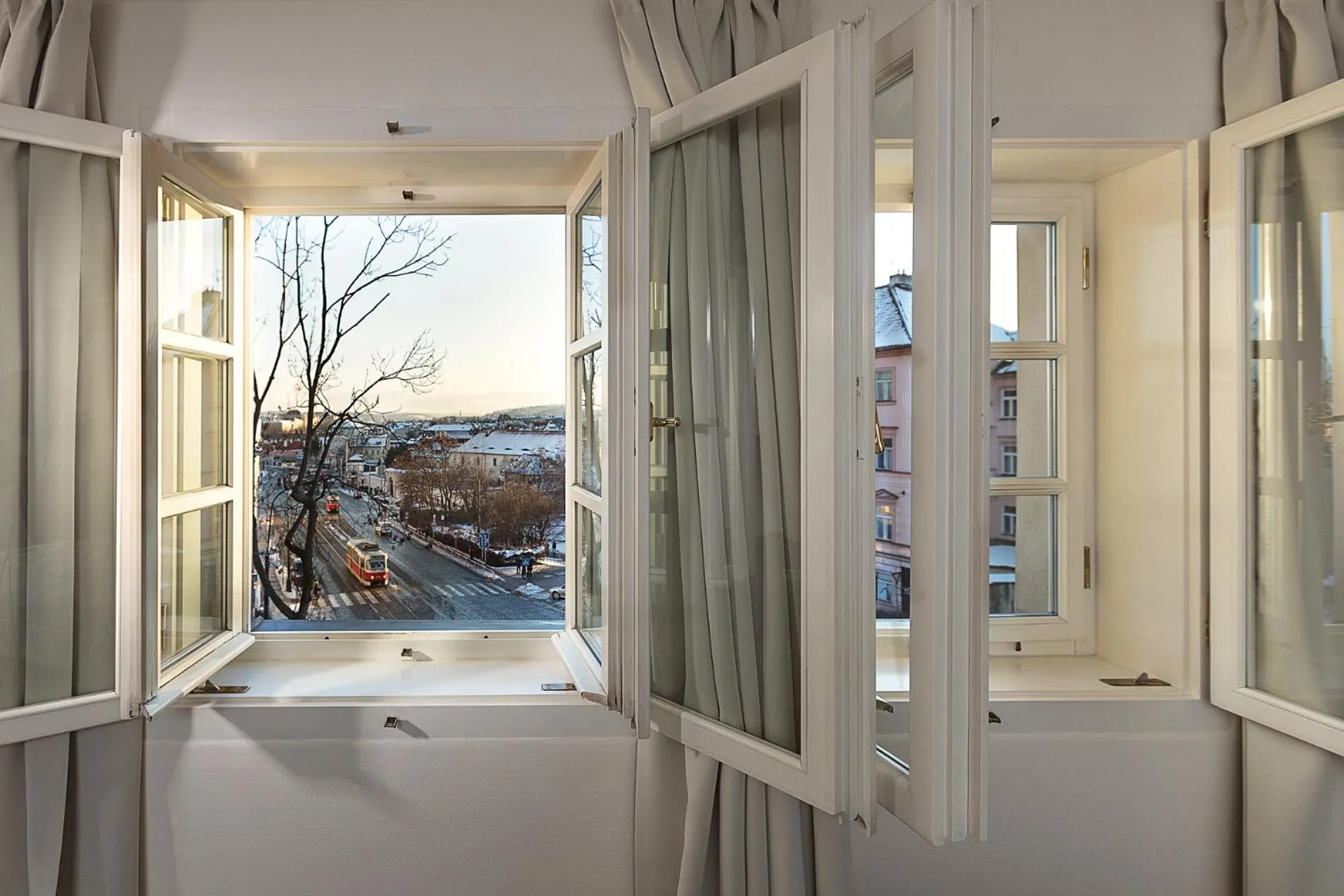 View (from property/room) in Hoffmeister Depandance