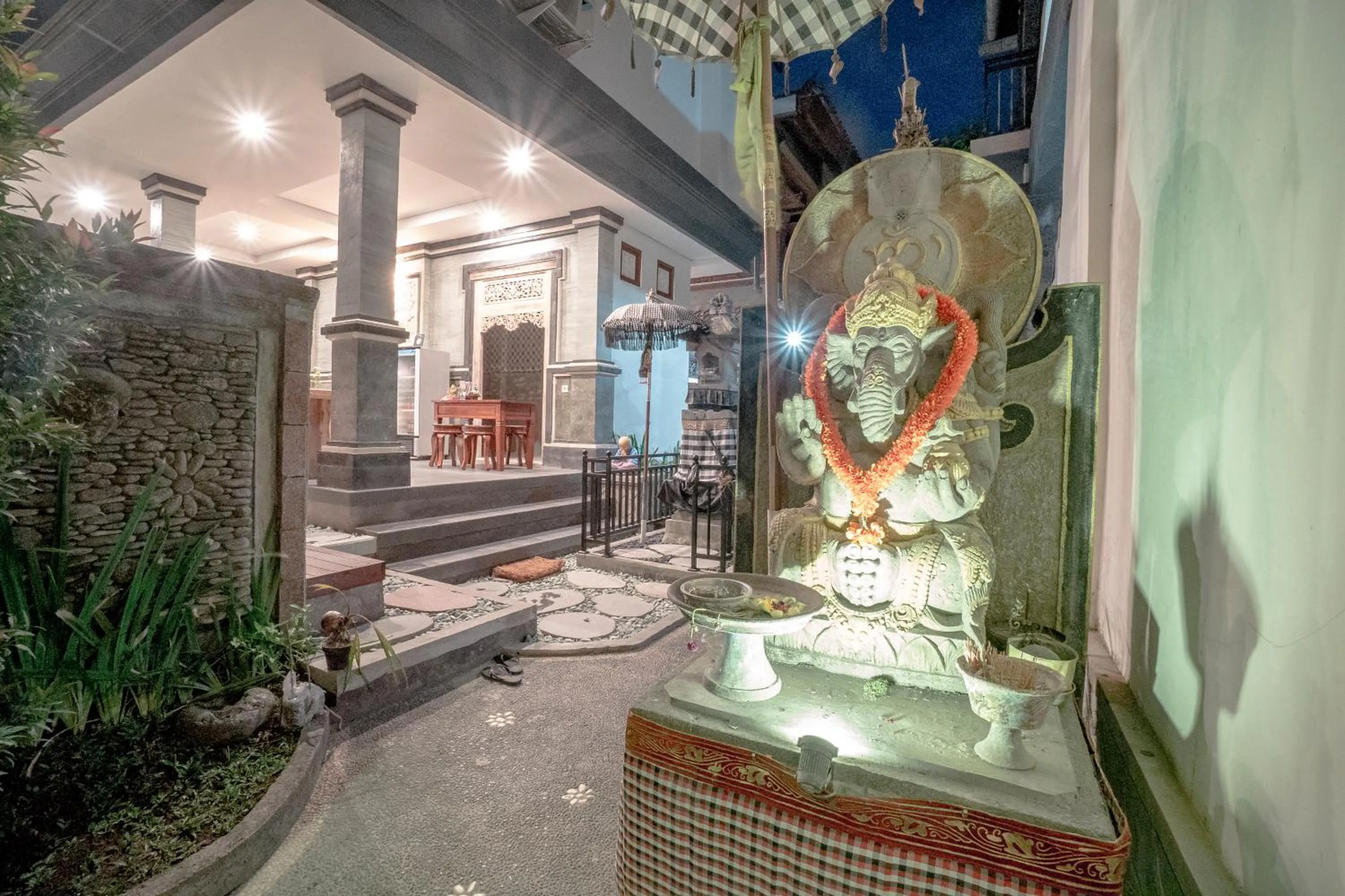 Facade/entrance in Three Dewi's Guest House