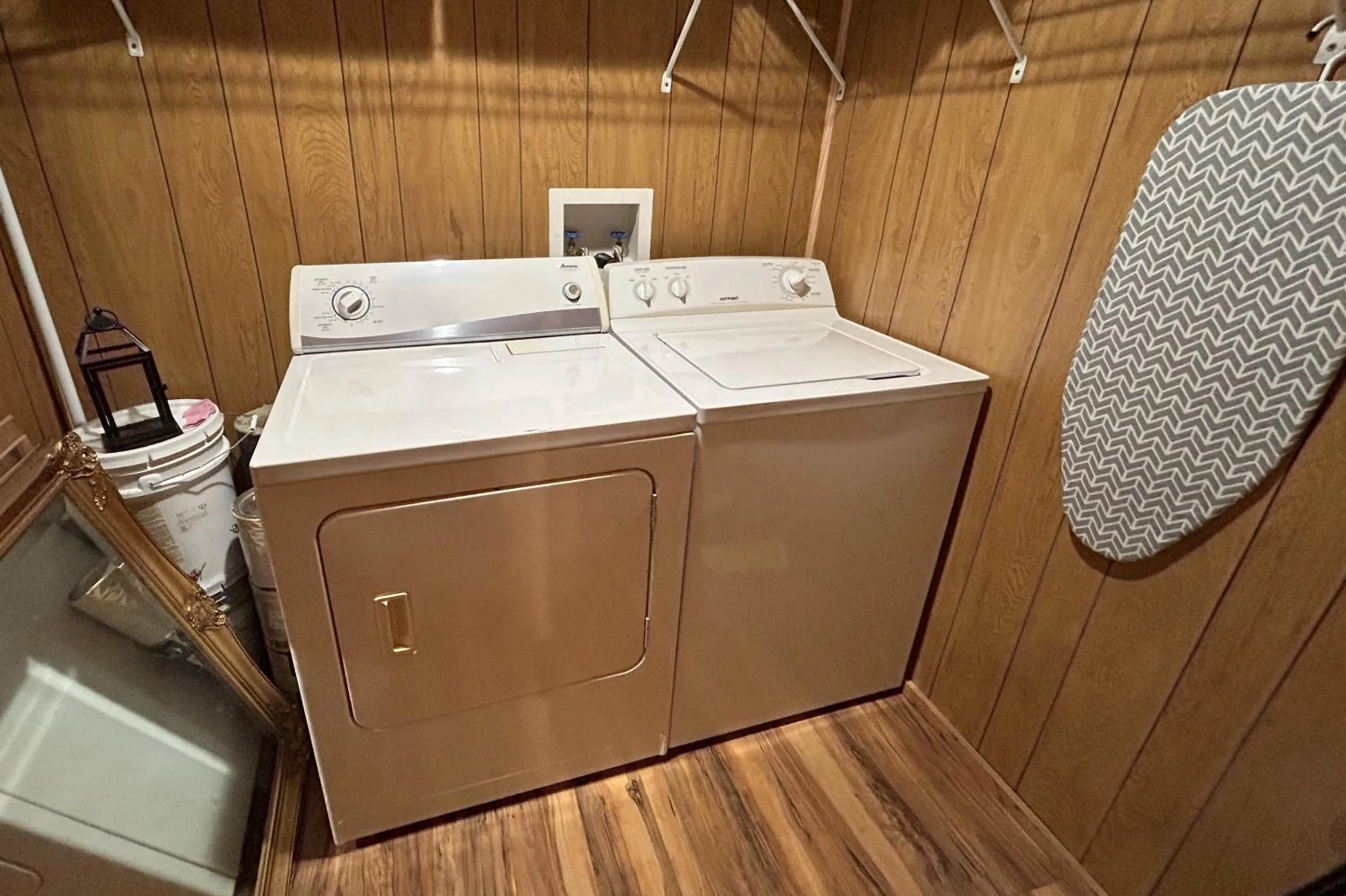 laundry in Tucked Away Cabin