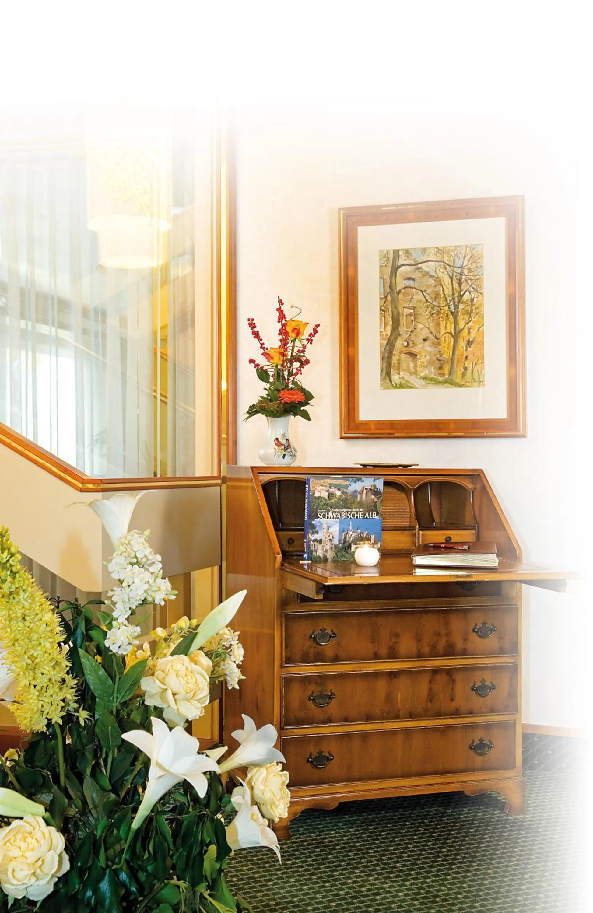 Decorative detail in Burghotel