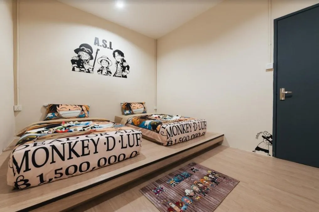 Bed in A° HOTEL Semporna