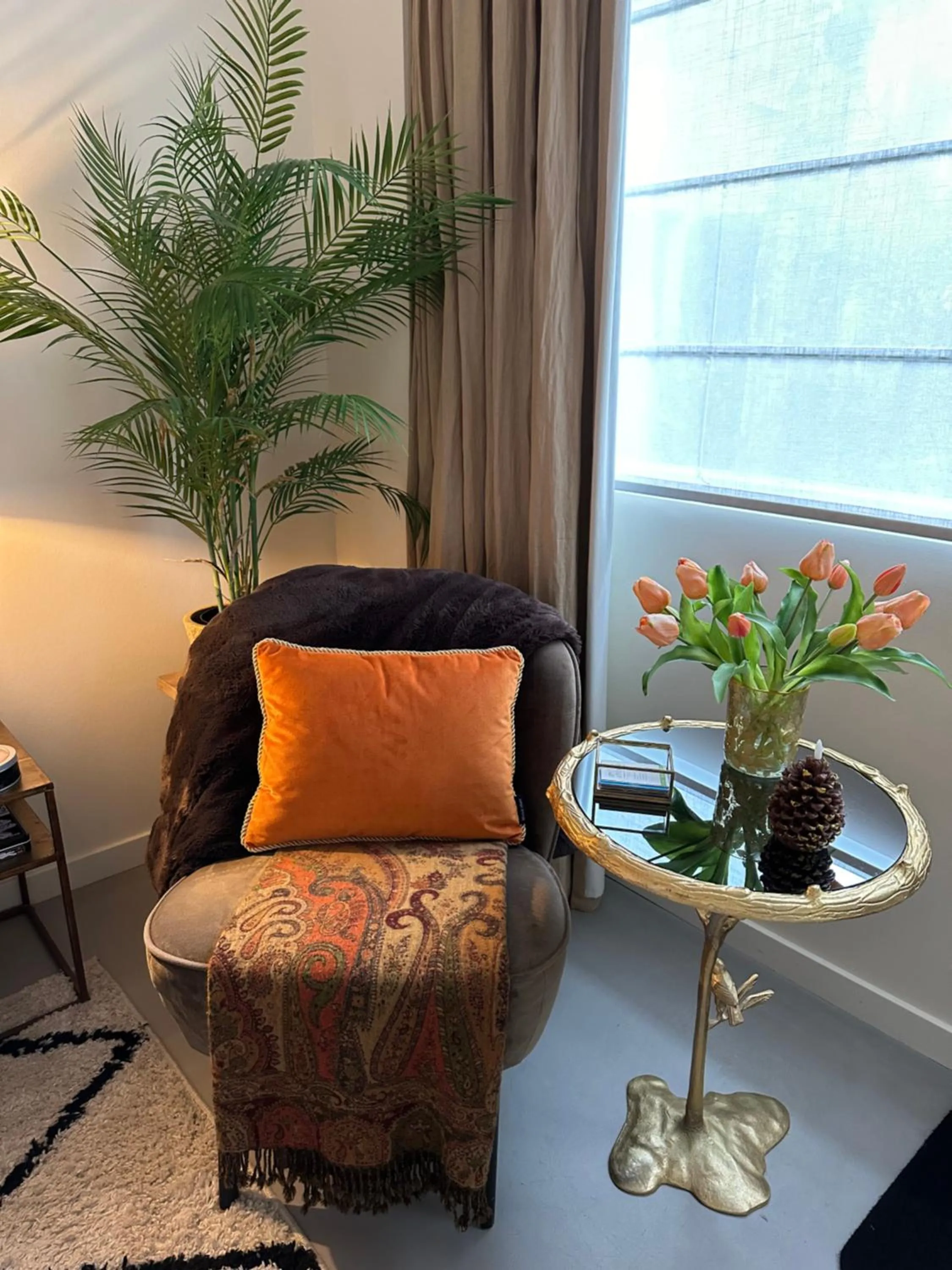 Seating area in B&B Ereprijs