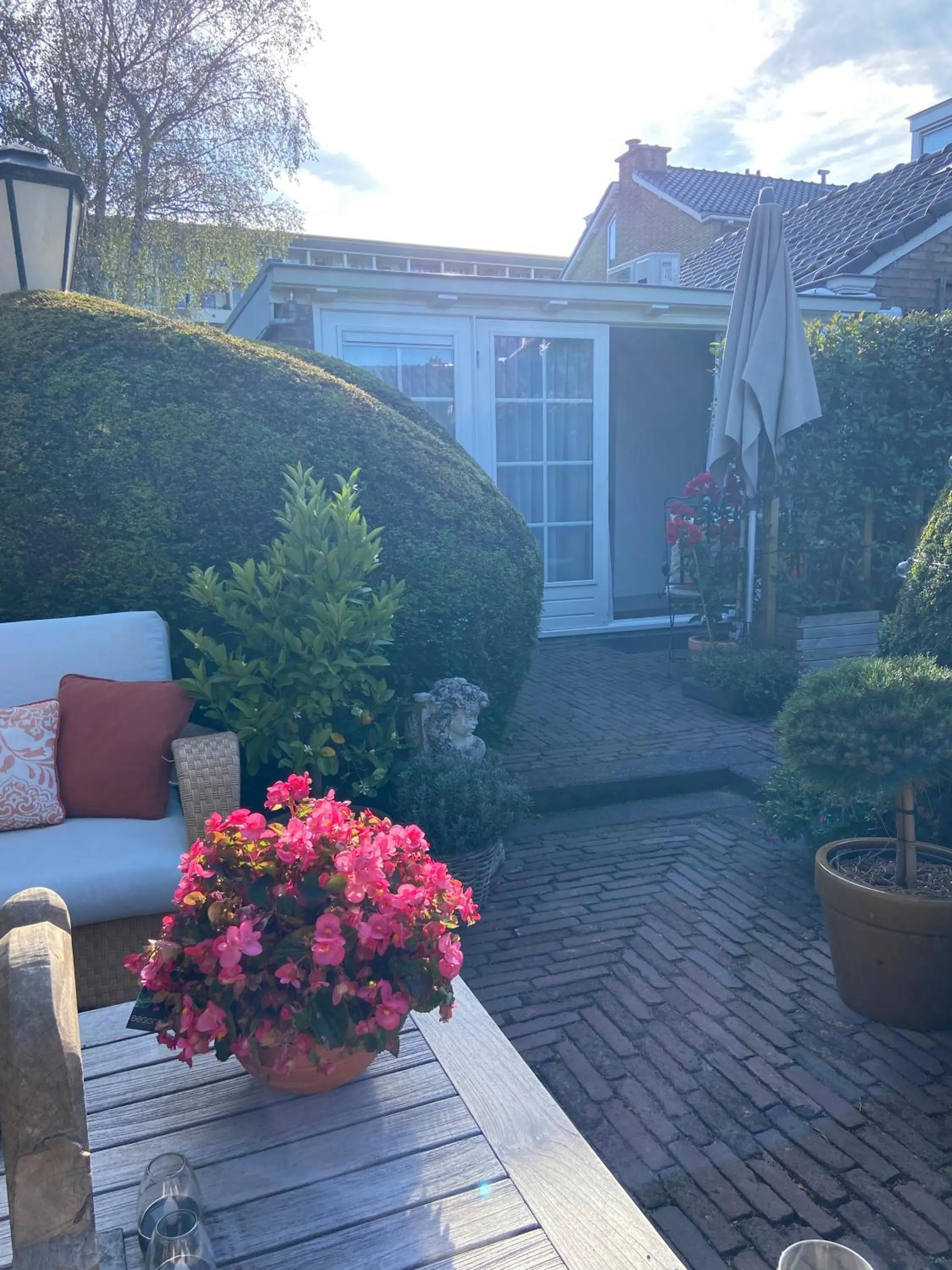 Garden in B&B Ereprijs