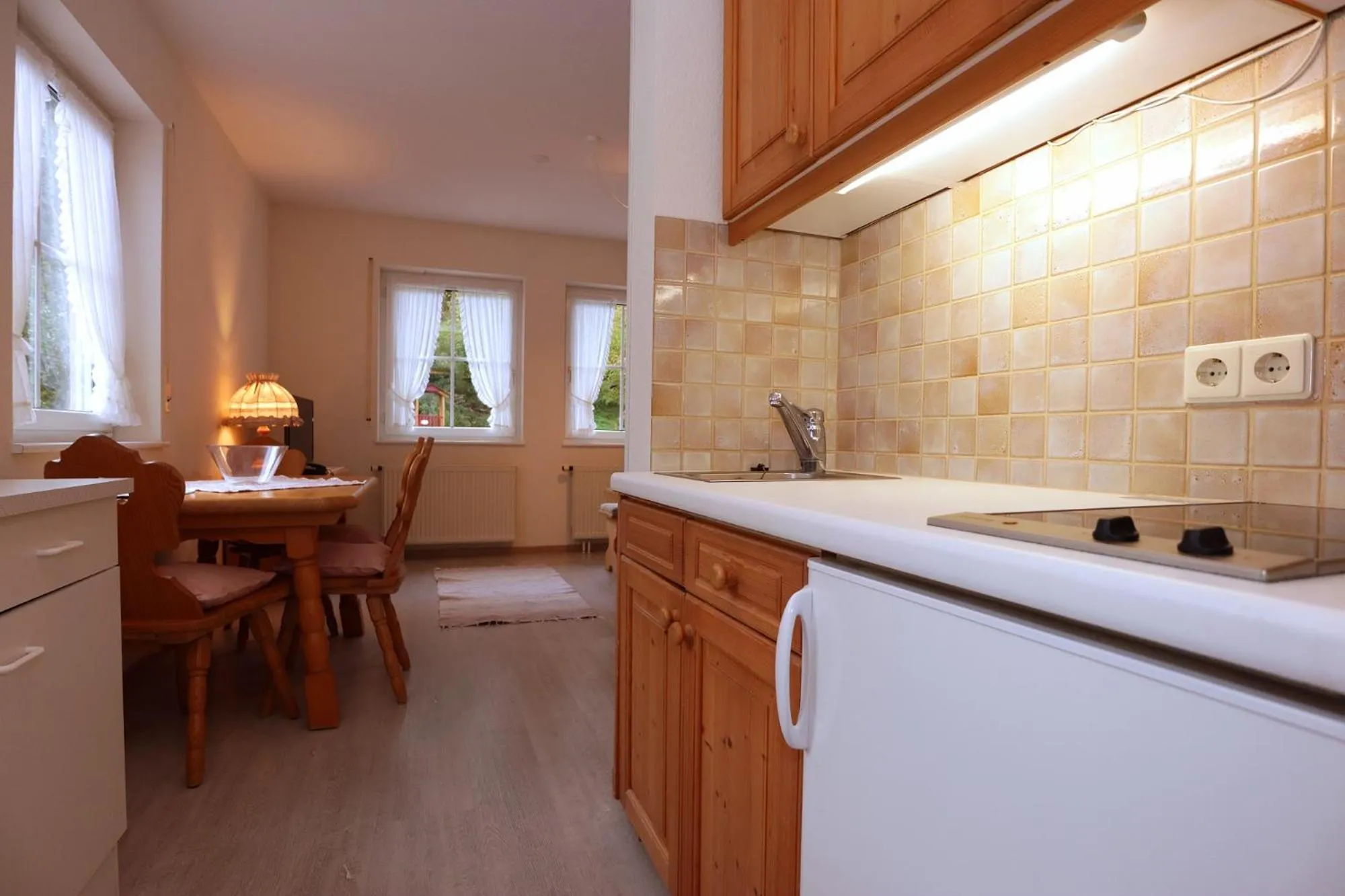 Kitchen or kitchenette in Landgasthaus Kurz Hotel & Restaurant am Feldberg - Schwarzwald