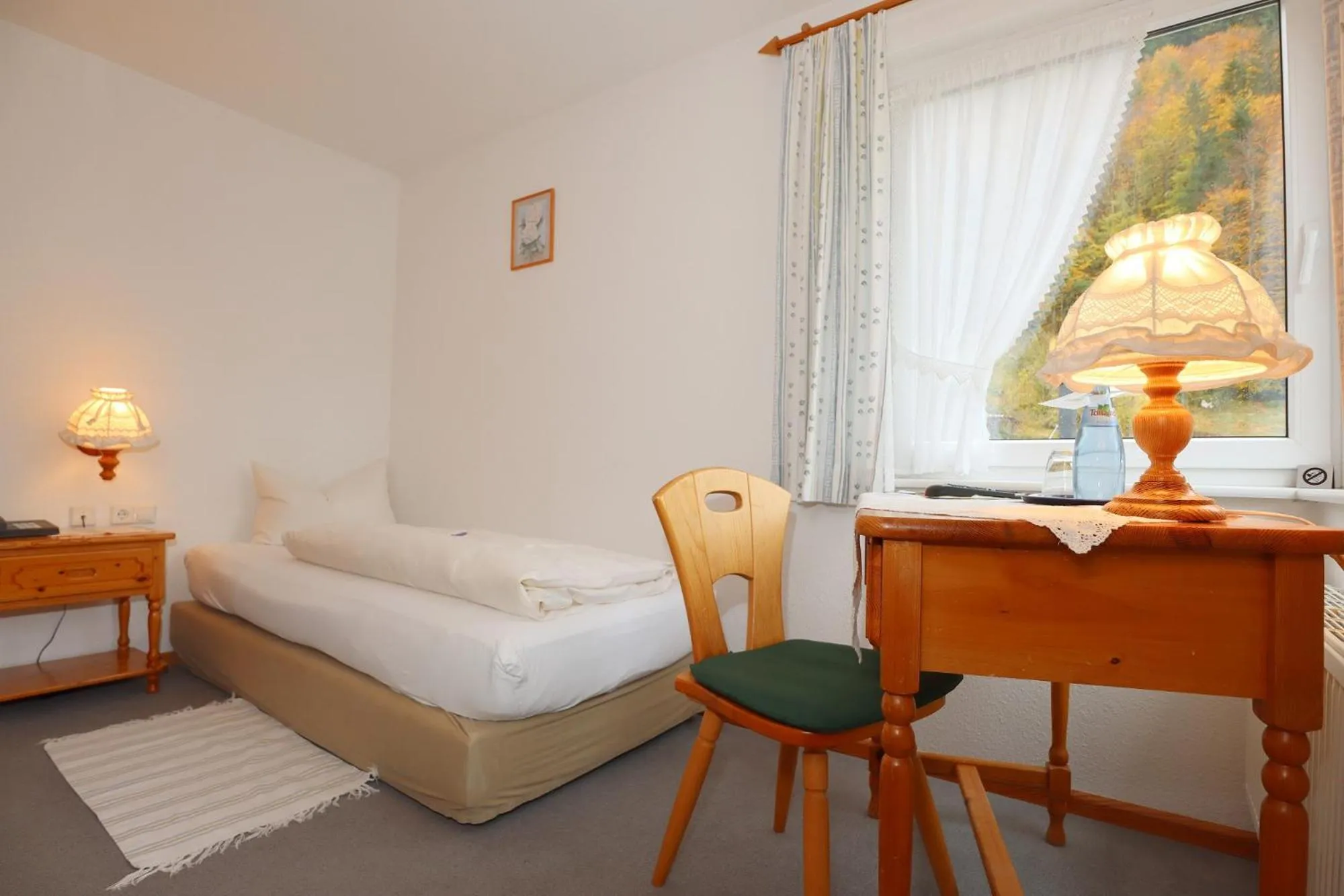 Bedroom, Bed in Landgasthaus Kurz Hotel & Restaurant am Feldberg - Schwarzwald