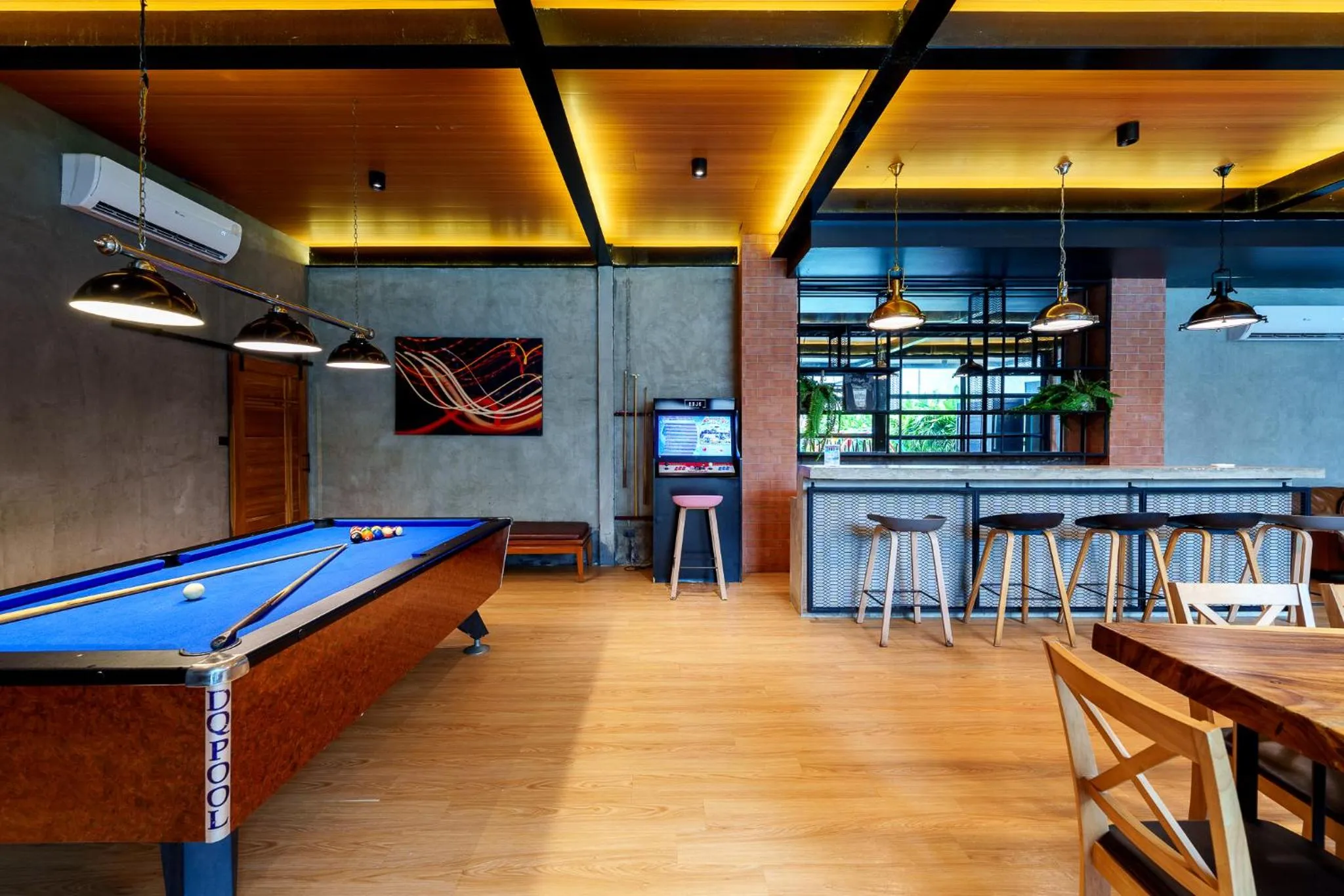 Living room in Dojo pool villa