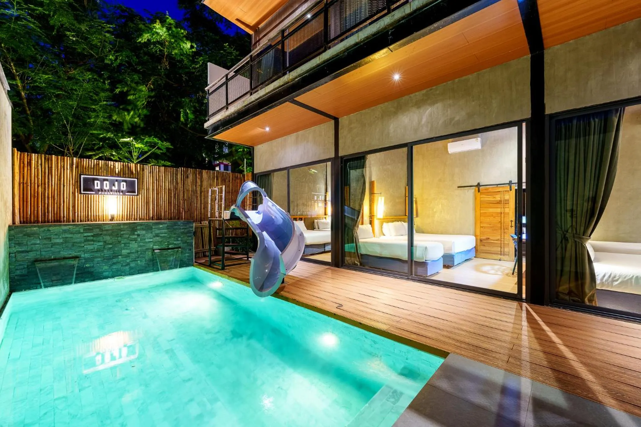 Swimming pool in Dojo pool villa