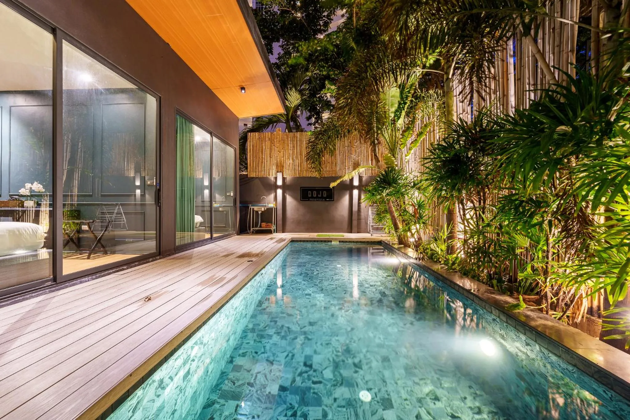 Swimming pool in Dojo pool villa