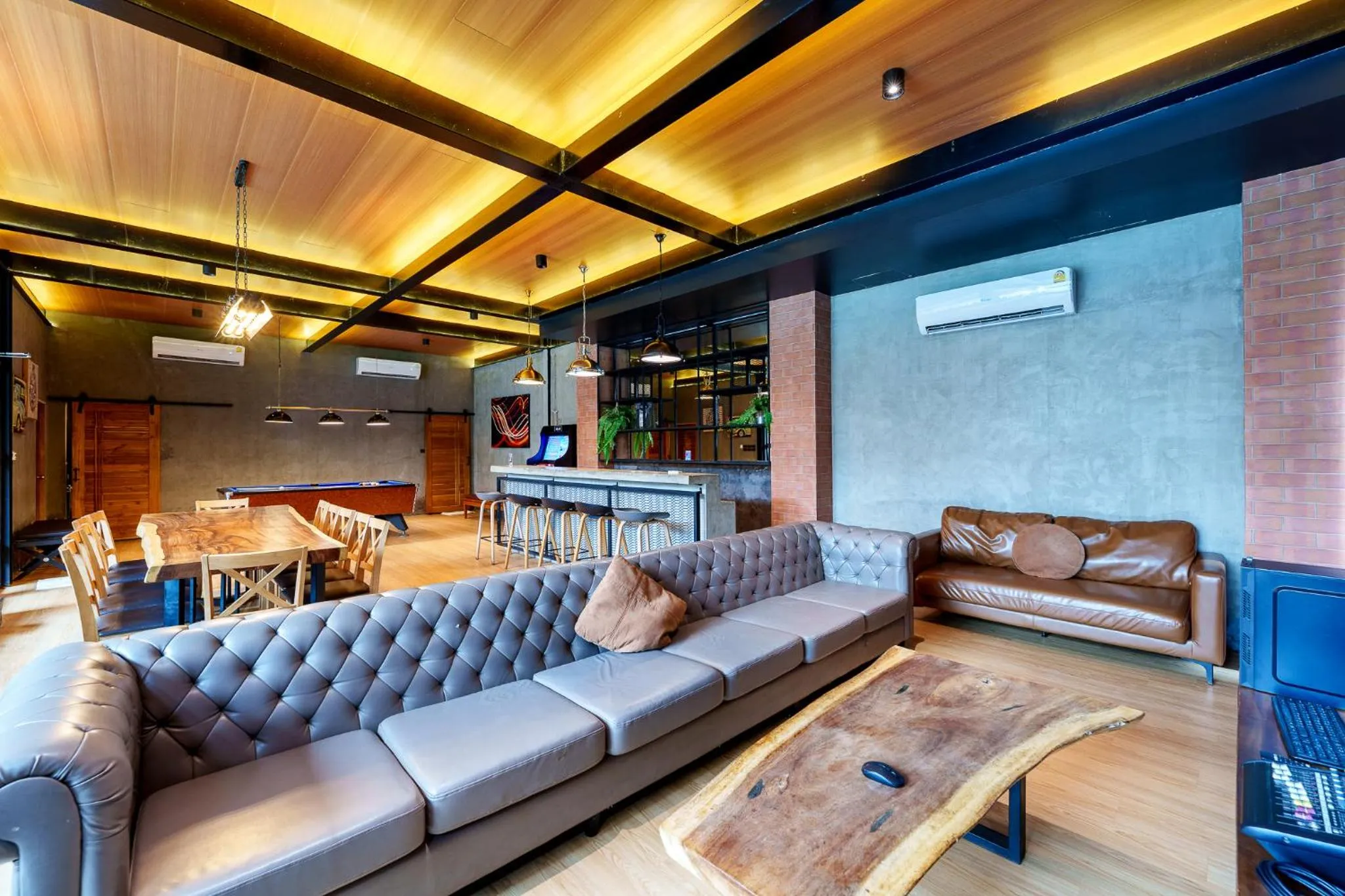 Living room in Dojo pool villa