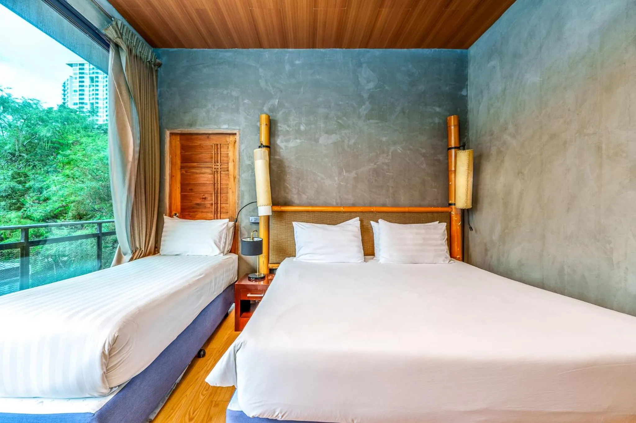 Bedroom, Bed in Dojo pool villa