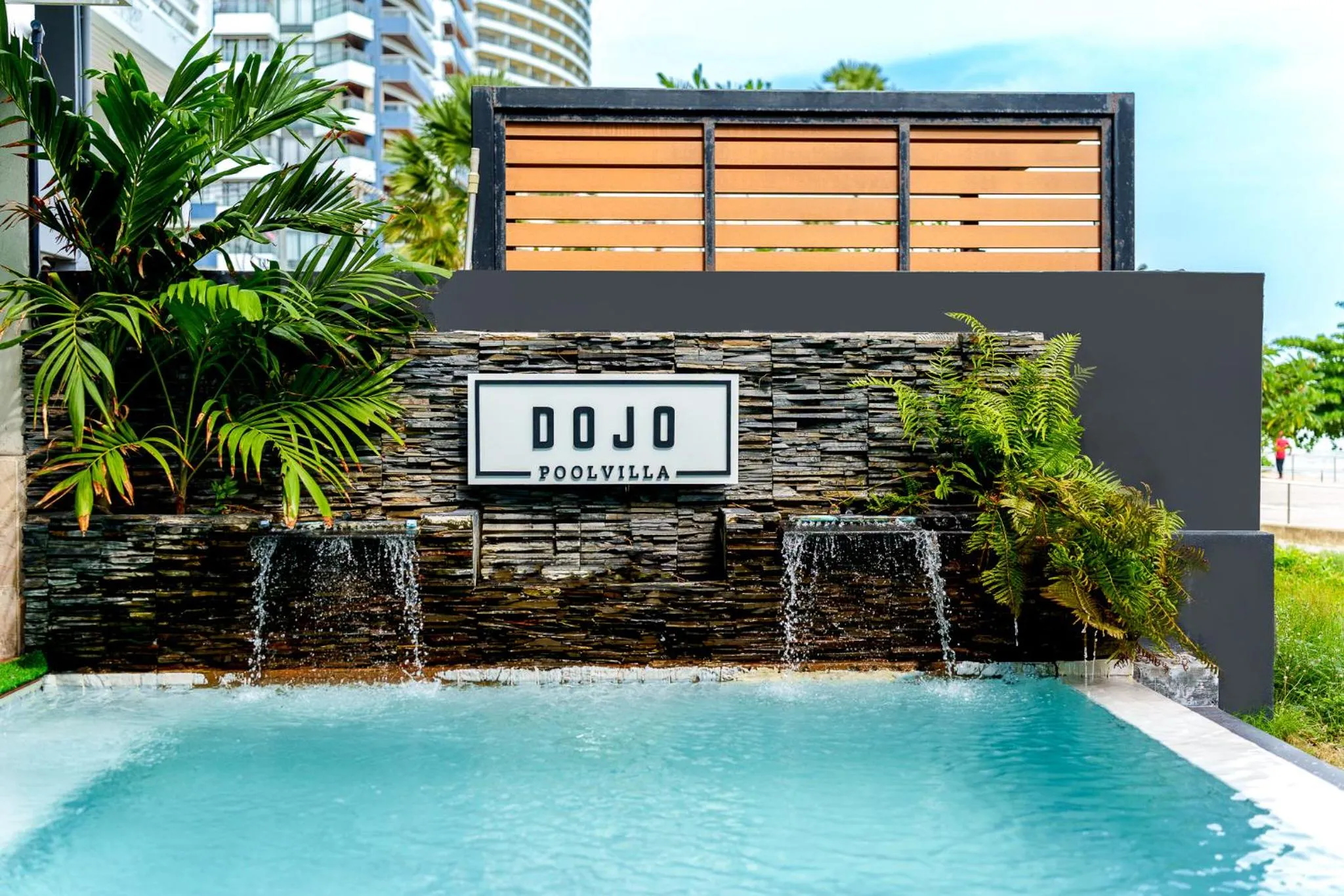 Swimming pool in Dojo pool villa