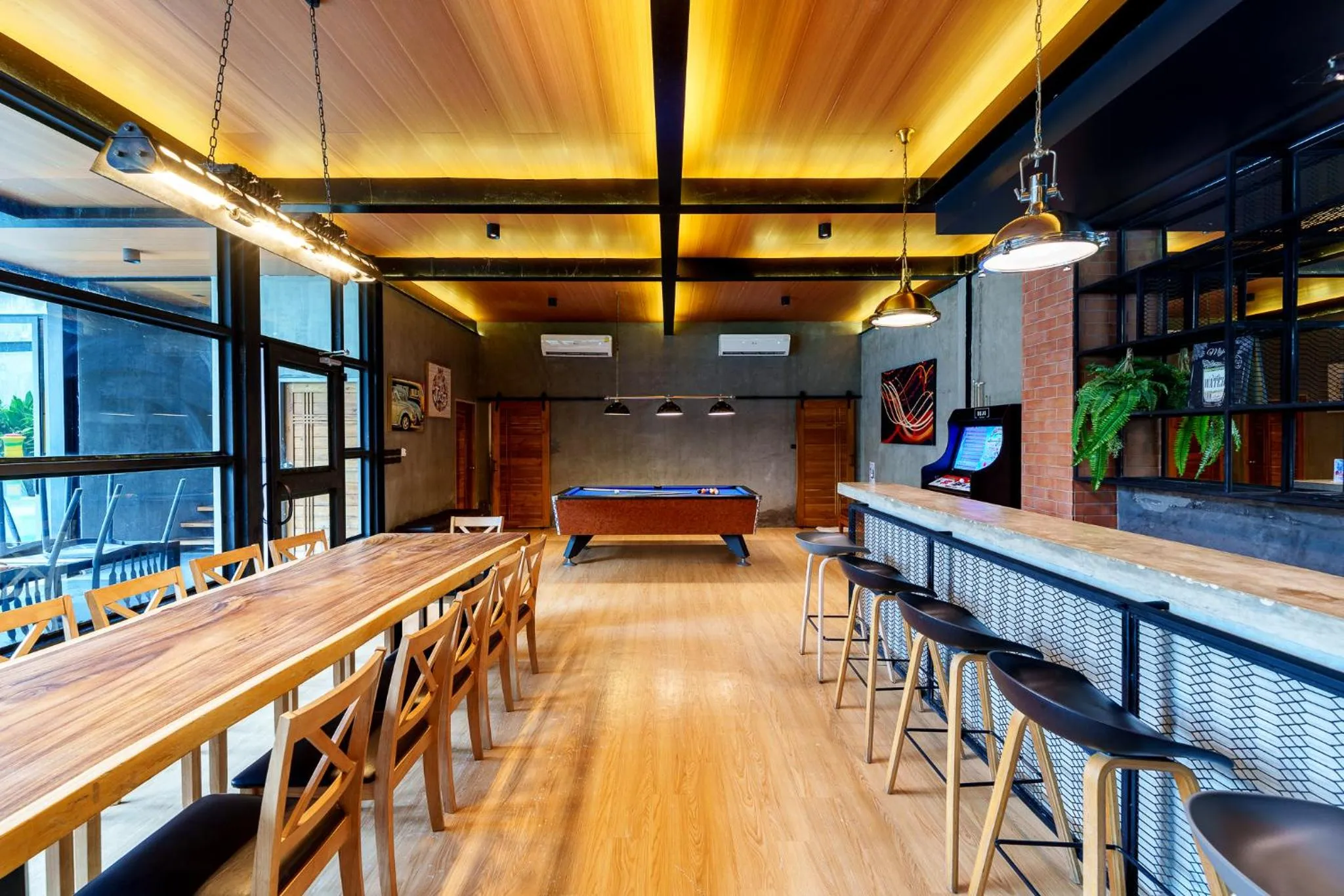 Living room in Dojo pool villa