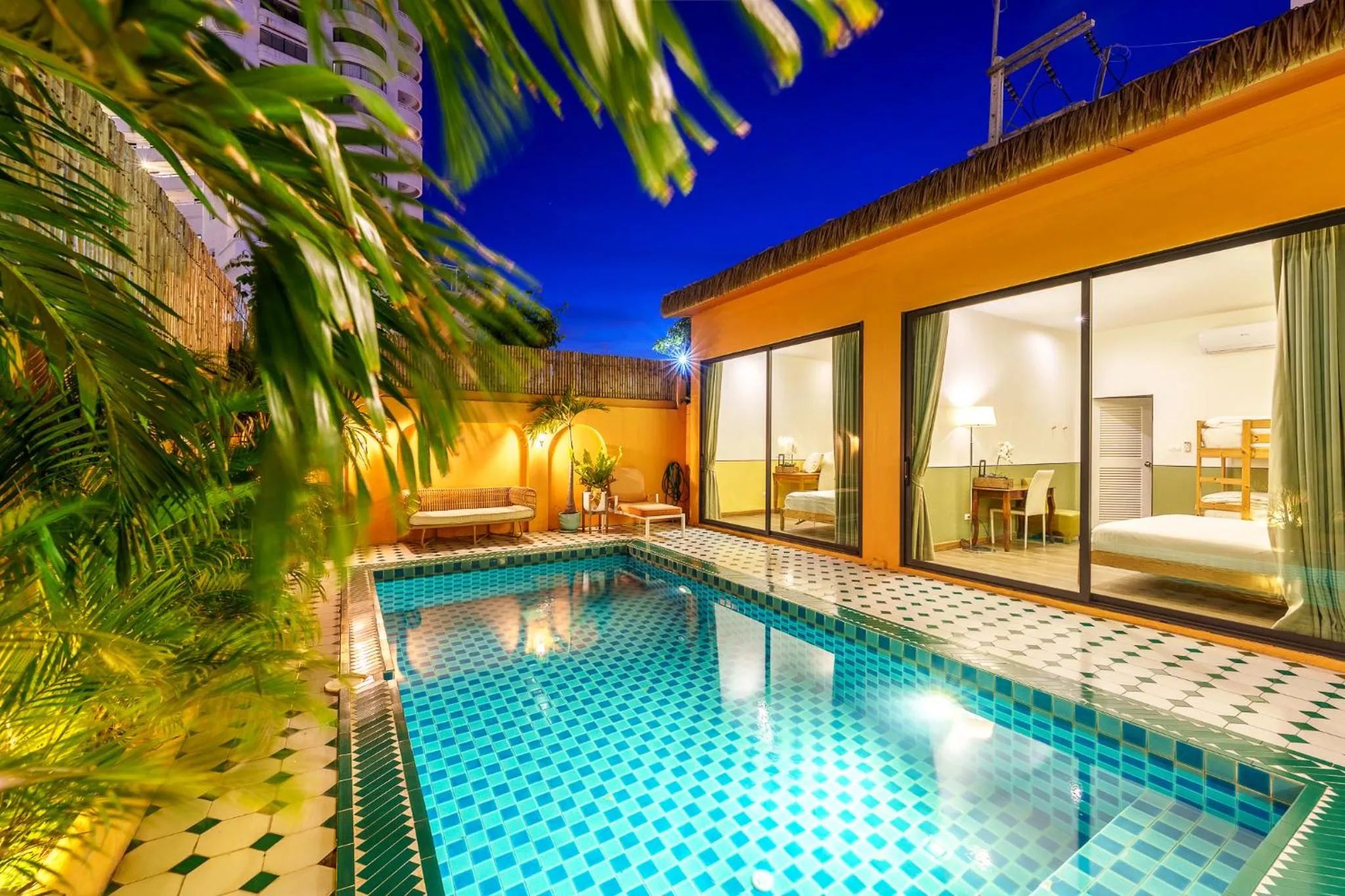 Swimming pool in Dojo pool villa