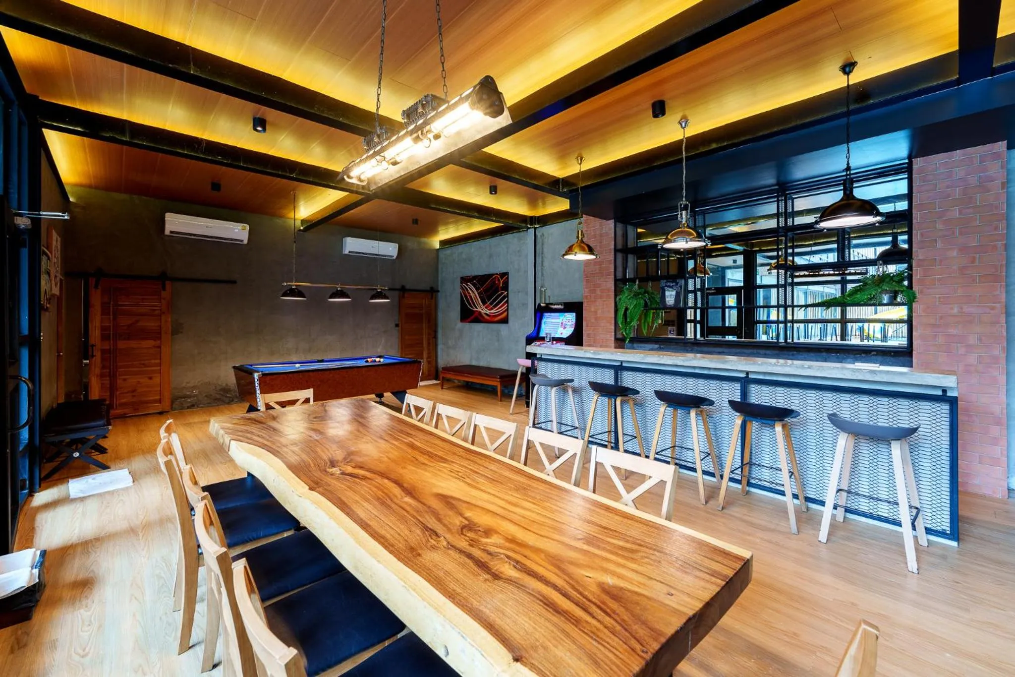 Living room in Dojo pool villa