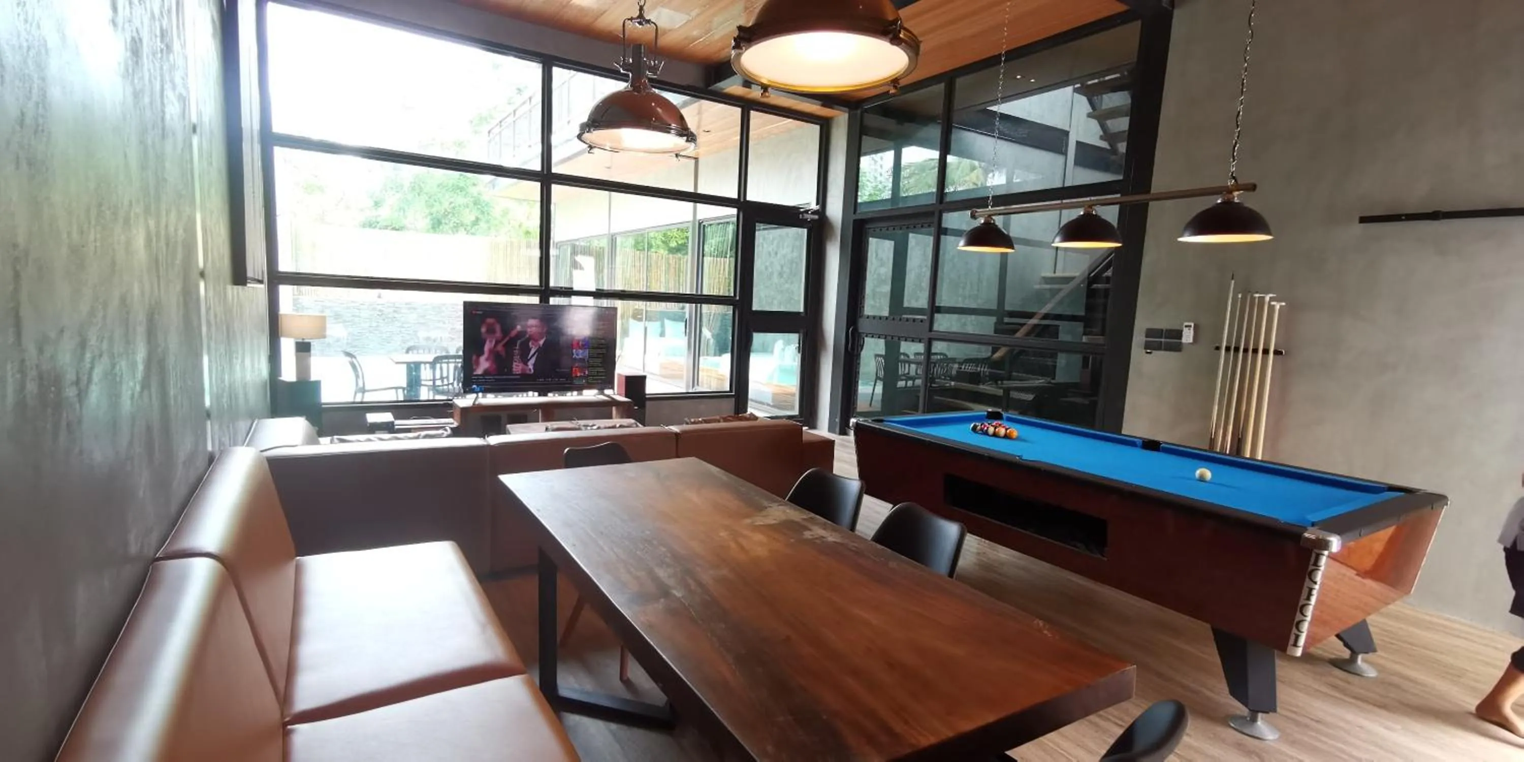 Living room in Dojo pool villa