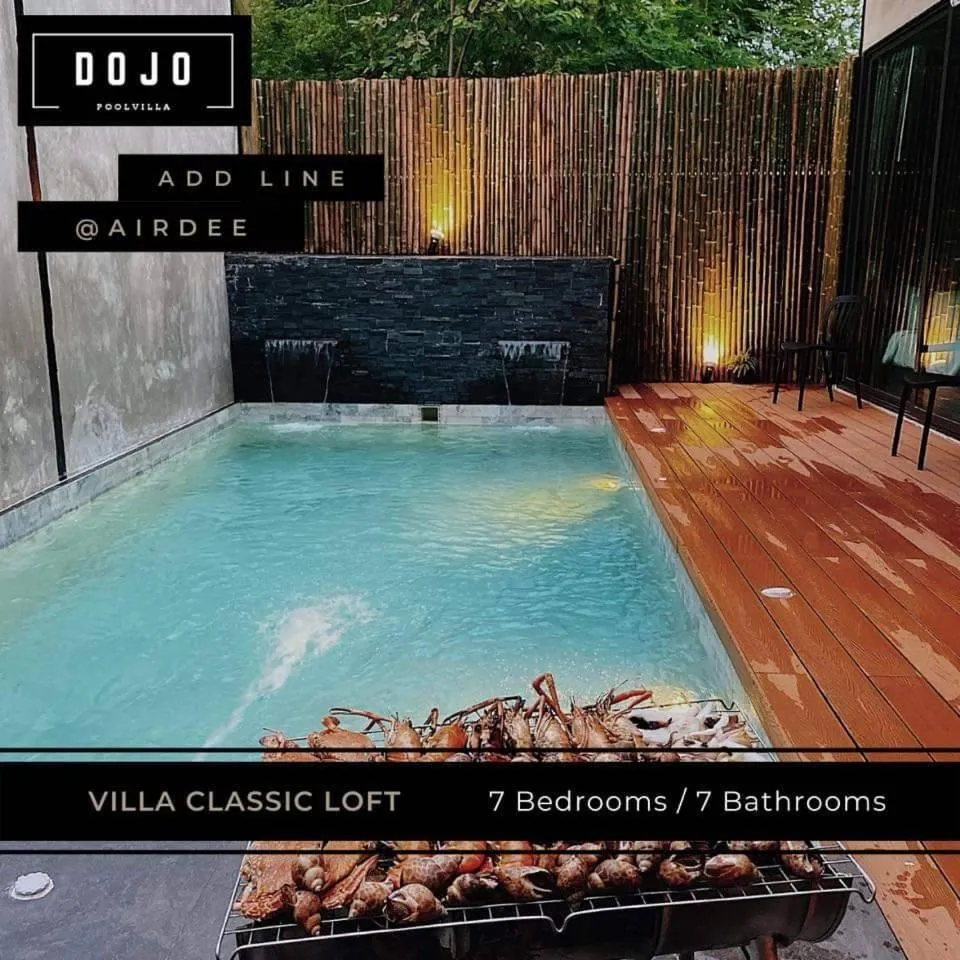 Swimming pool in Dojo pool villa