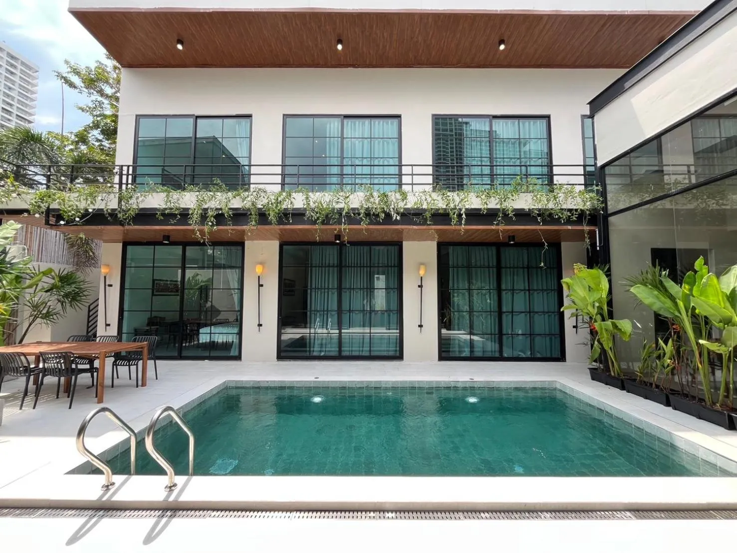 Balcony/Terrace in Dojo pool villa