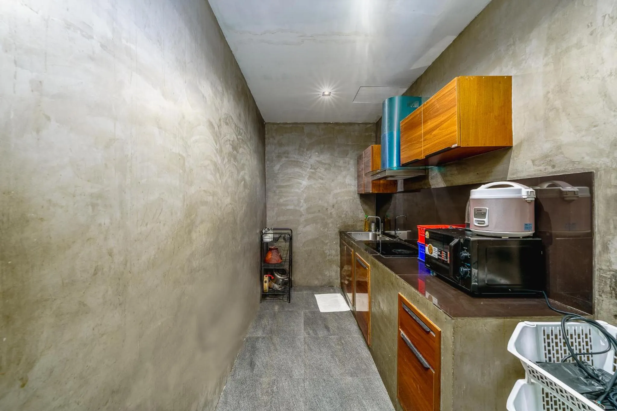 Kitchen or kitchenette in Dojo pool villa