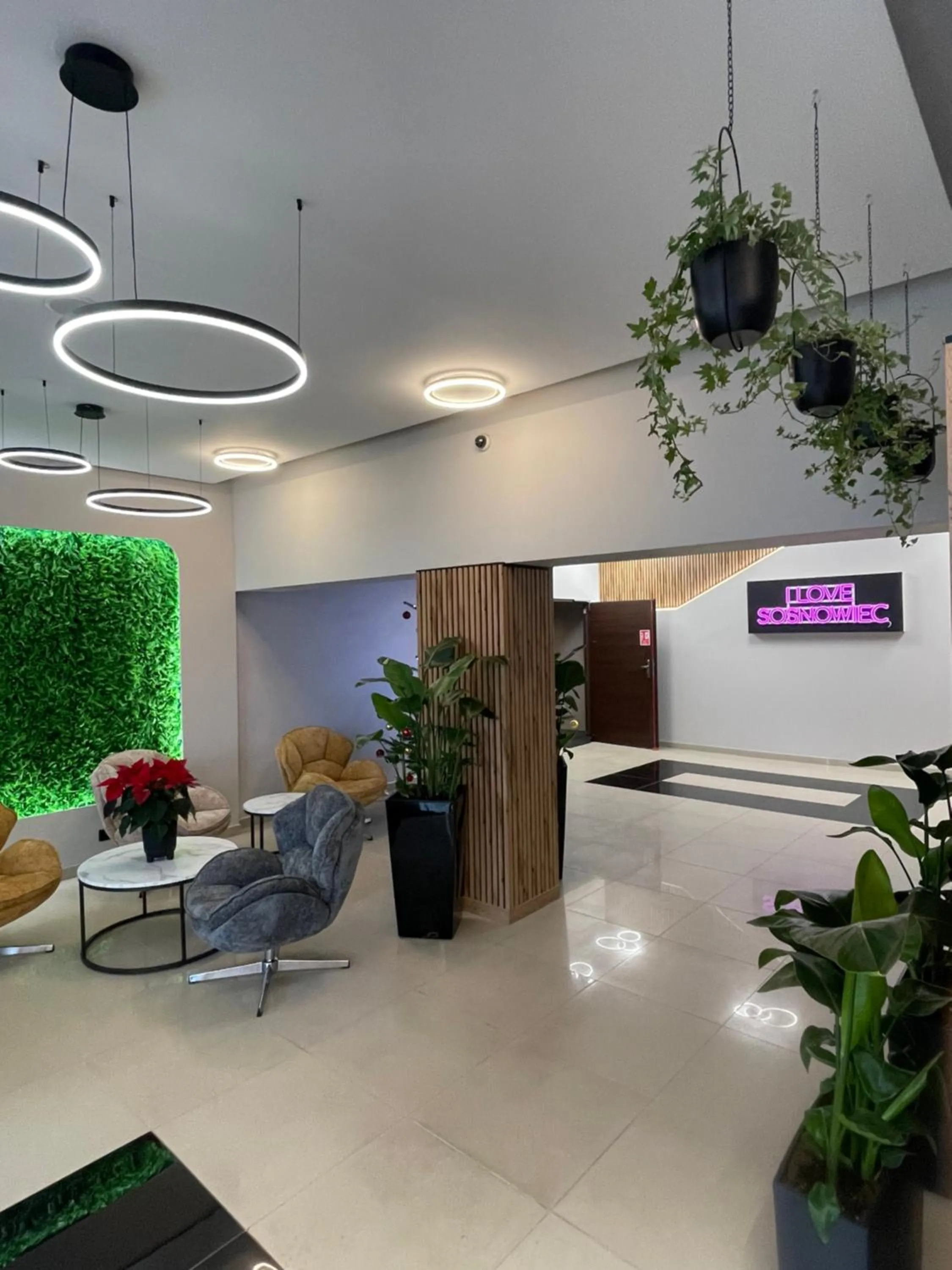 Lobby or reception in Boutique Hotel's Sosnowiec