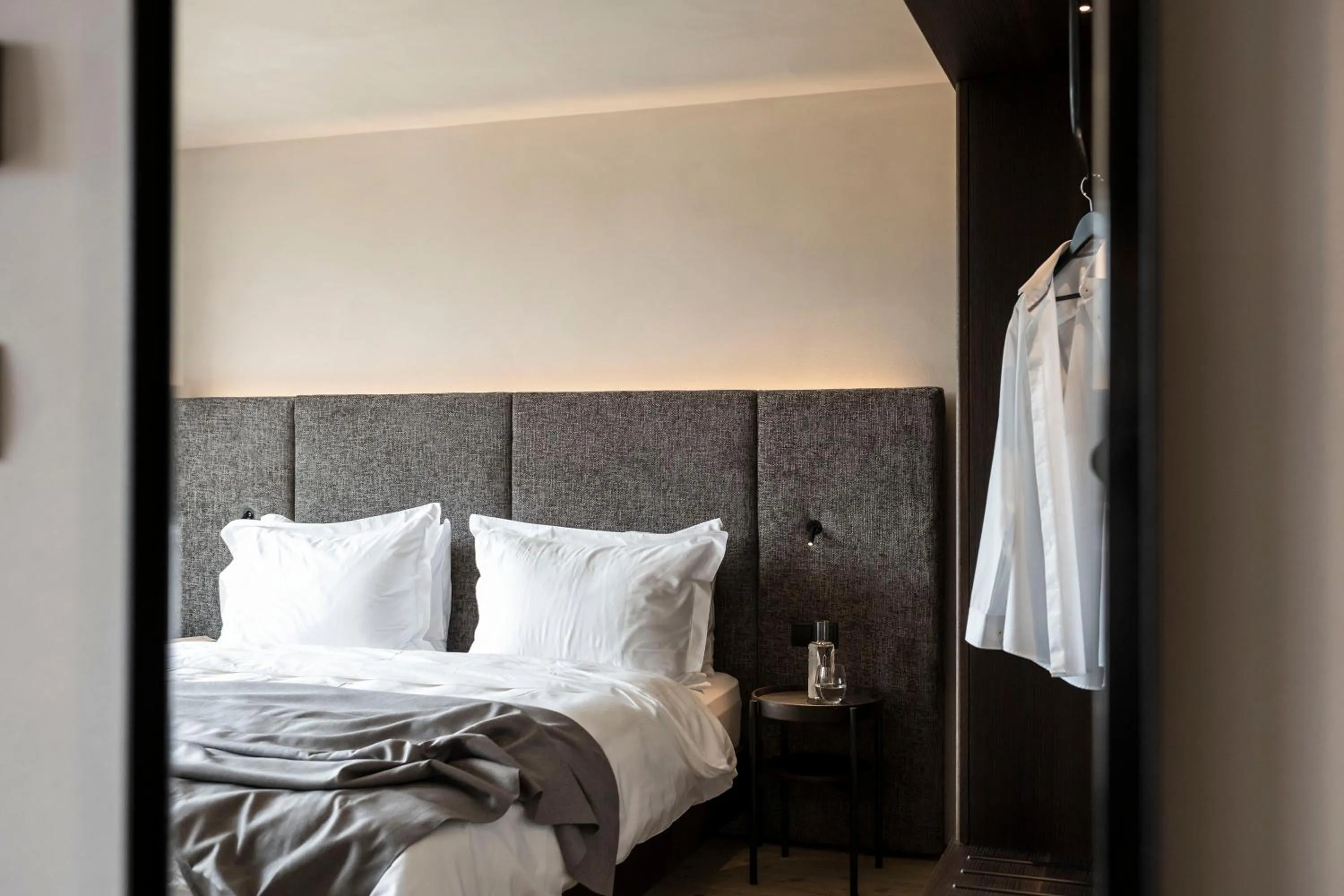 Bed in Hotel Ansitz Steinbock