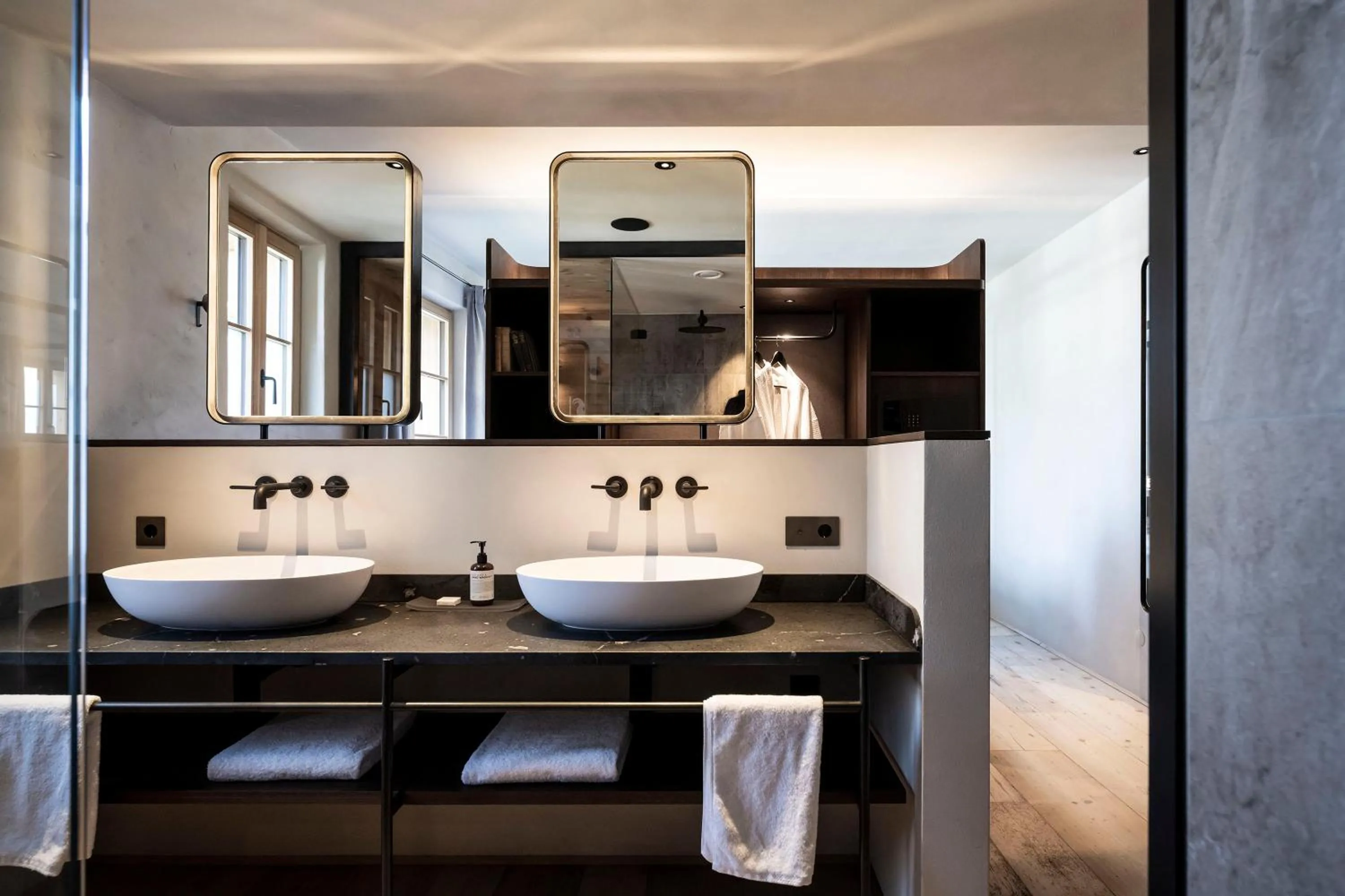 Bathroom in Hotel Ansitz Steinbock