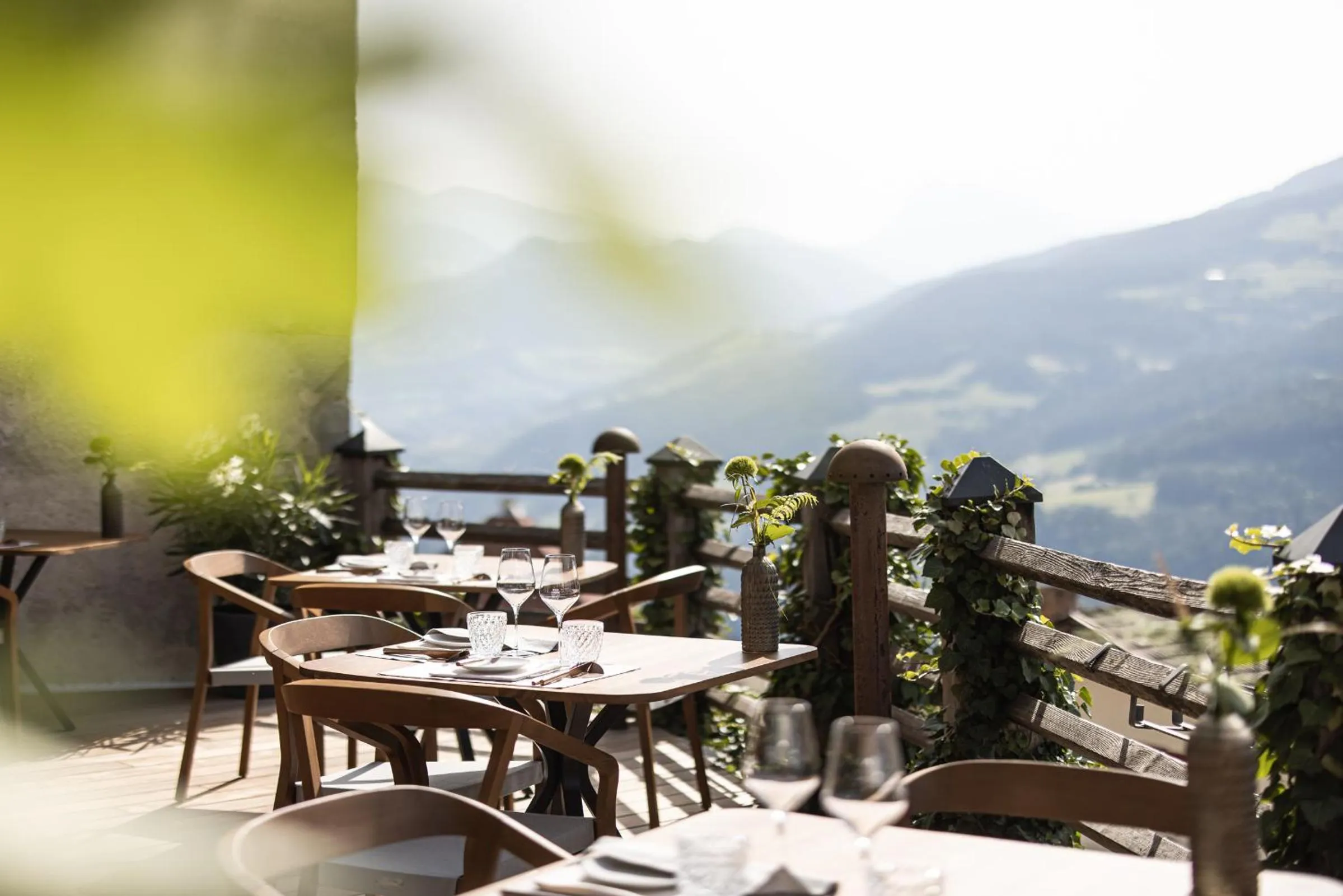 Balcony/Terrace in Hotel Ansitz Steinbock